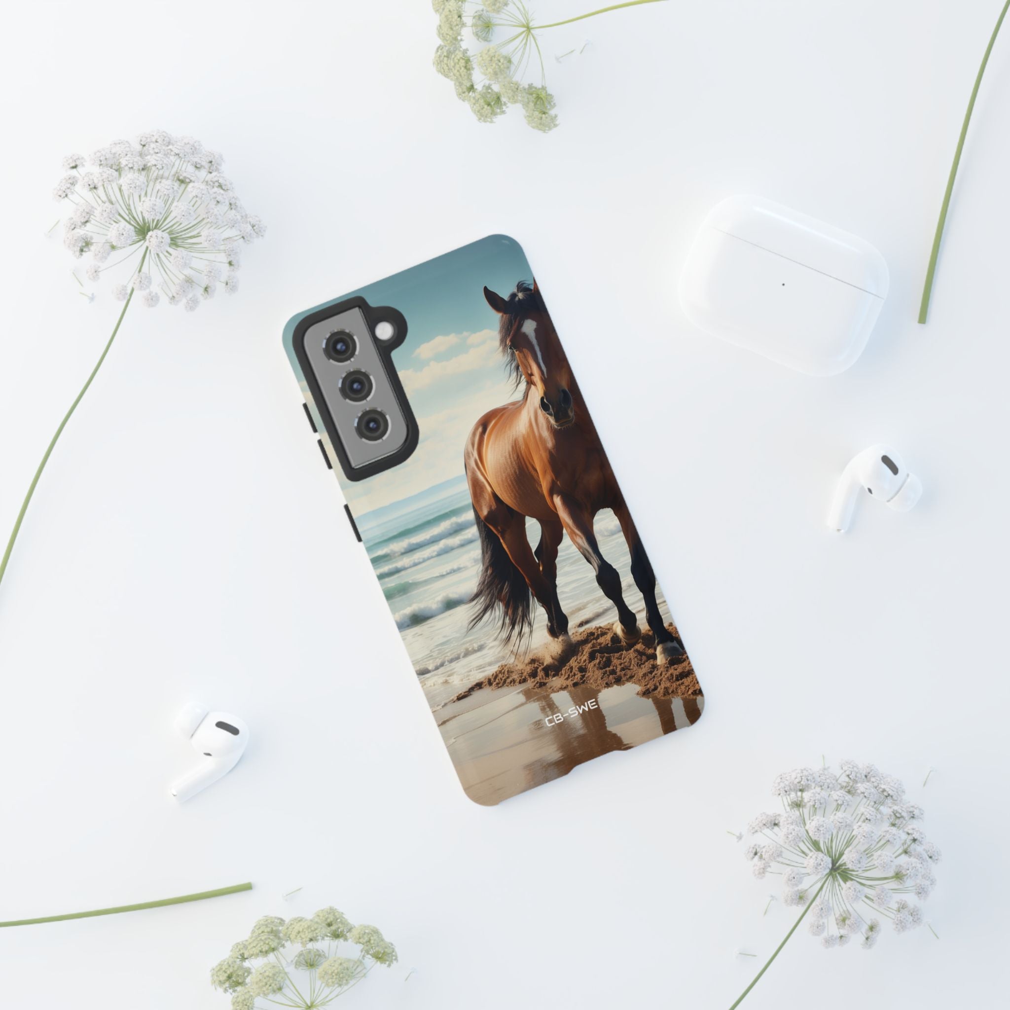Horse Gallops Shoreline - Samsung Case