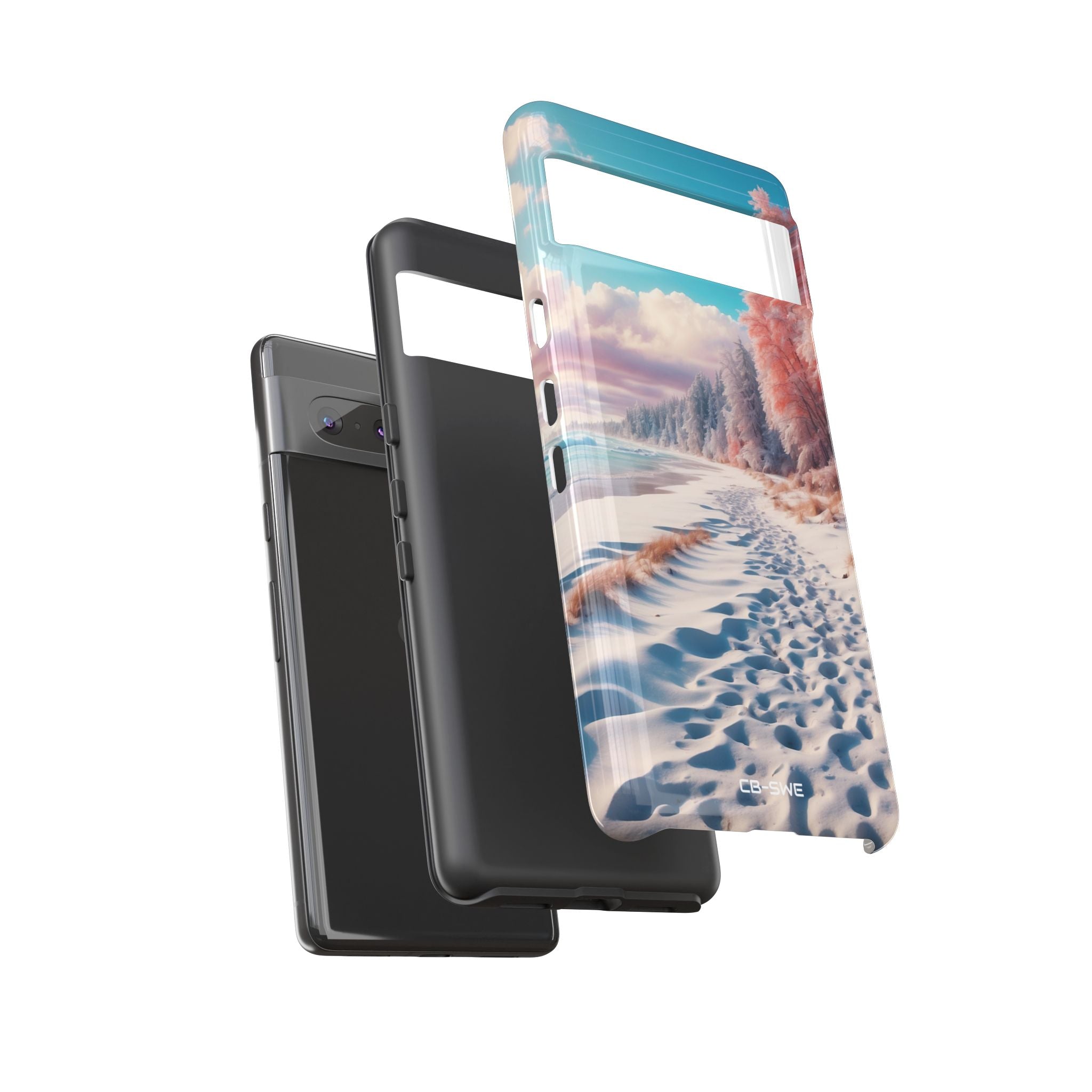 Shadows Embrace Waves - Google Pixel Case