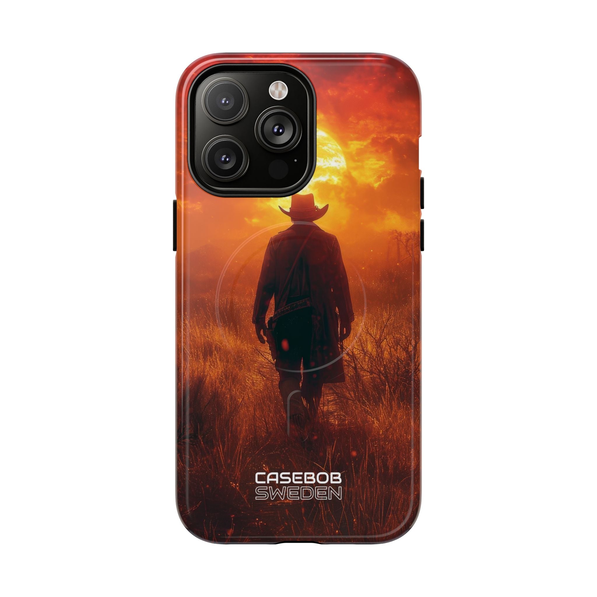 Fiery Sunset Cowboy iPhone 14 - Tough+