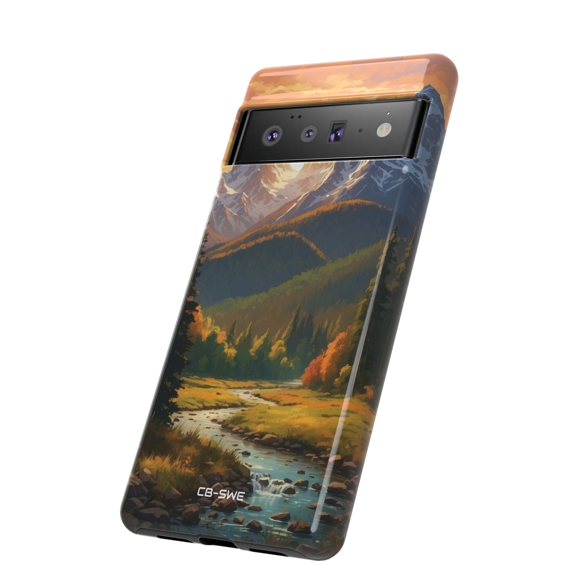 Mountain Reflections Glimmer - Google Pixel Case