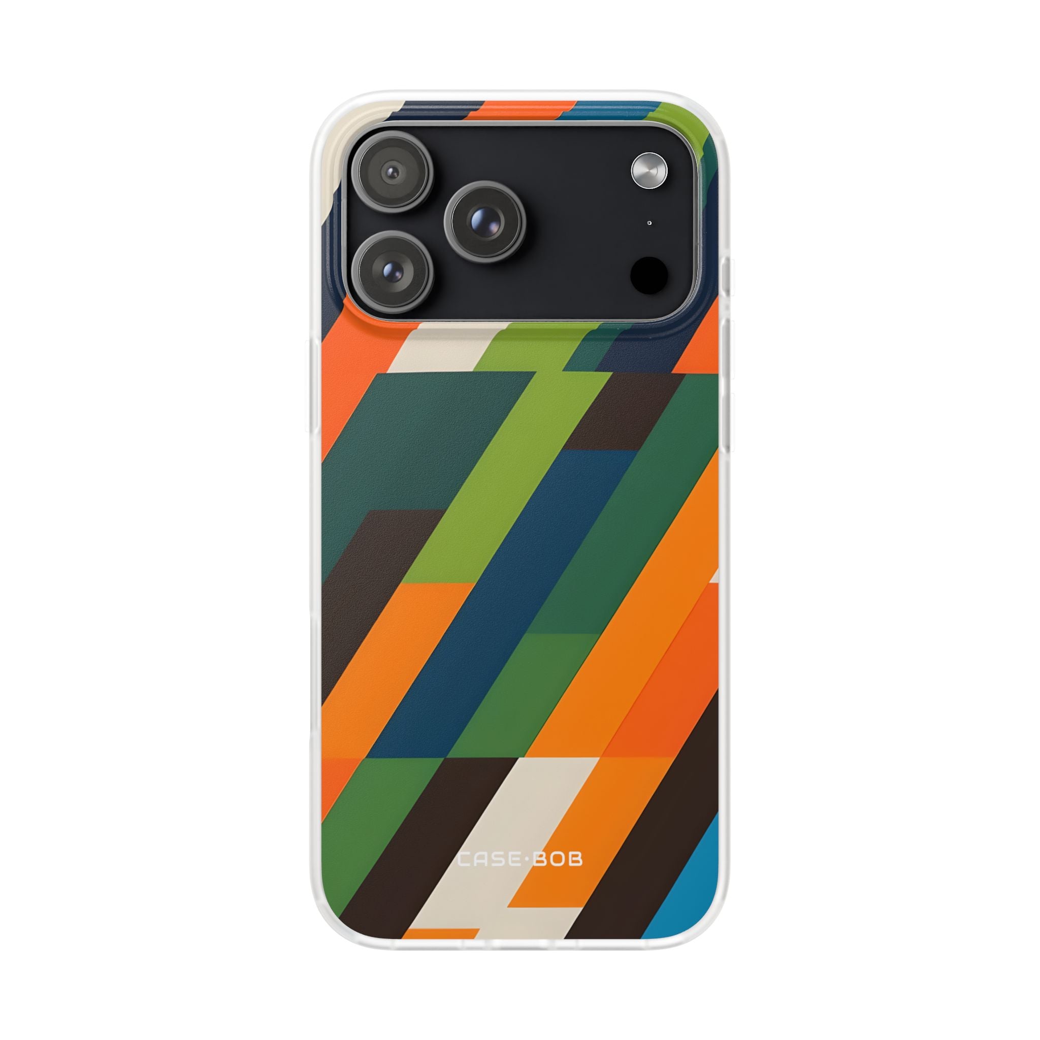 Diagonal Blaze iPhone 17 Pro Max Case - Soft