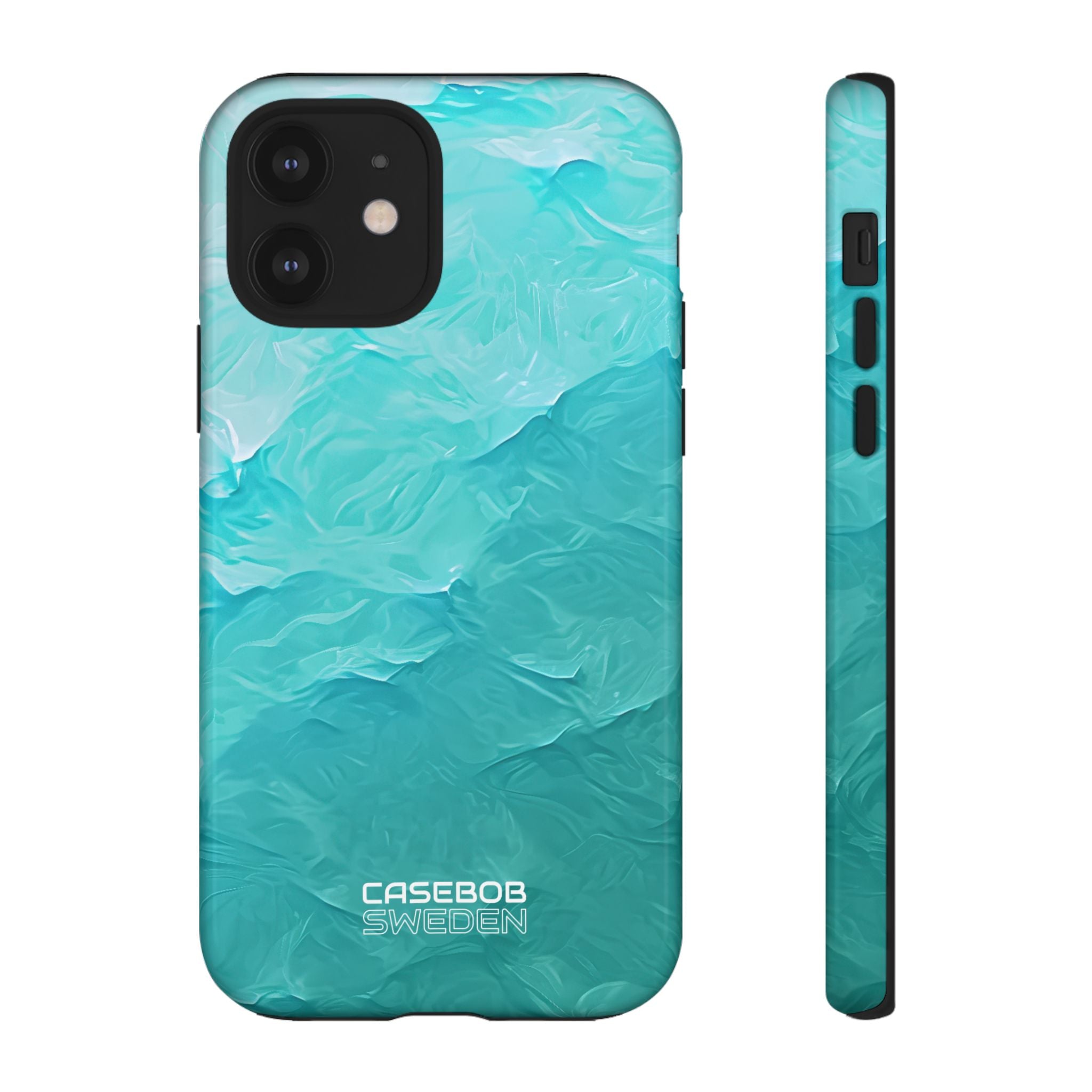 Soothing Aqua Currents iPhone 12 - Tough