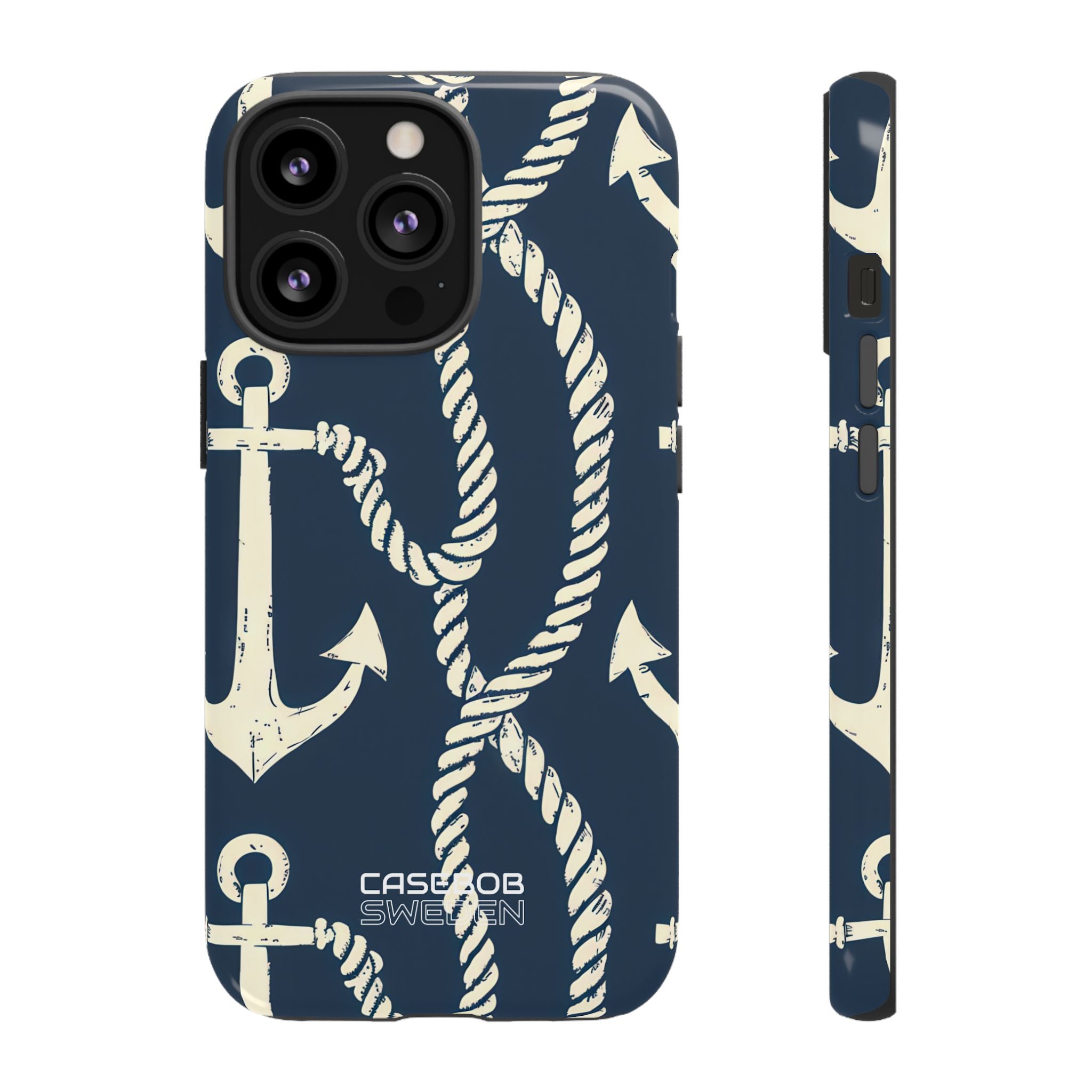 Nautical Anchors Rope iPhone 13 - Tough