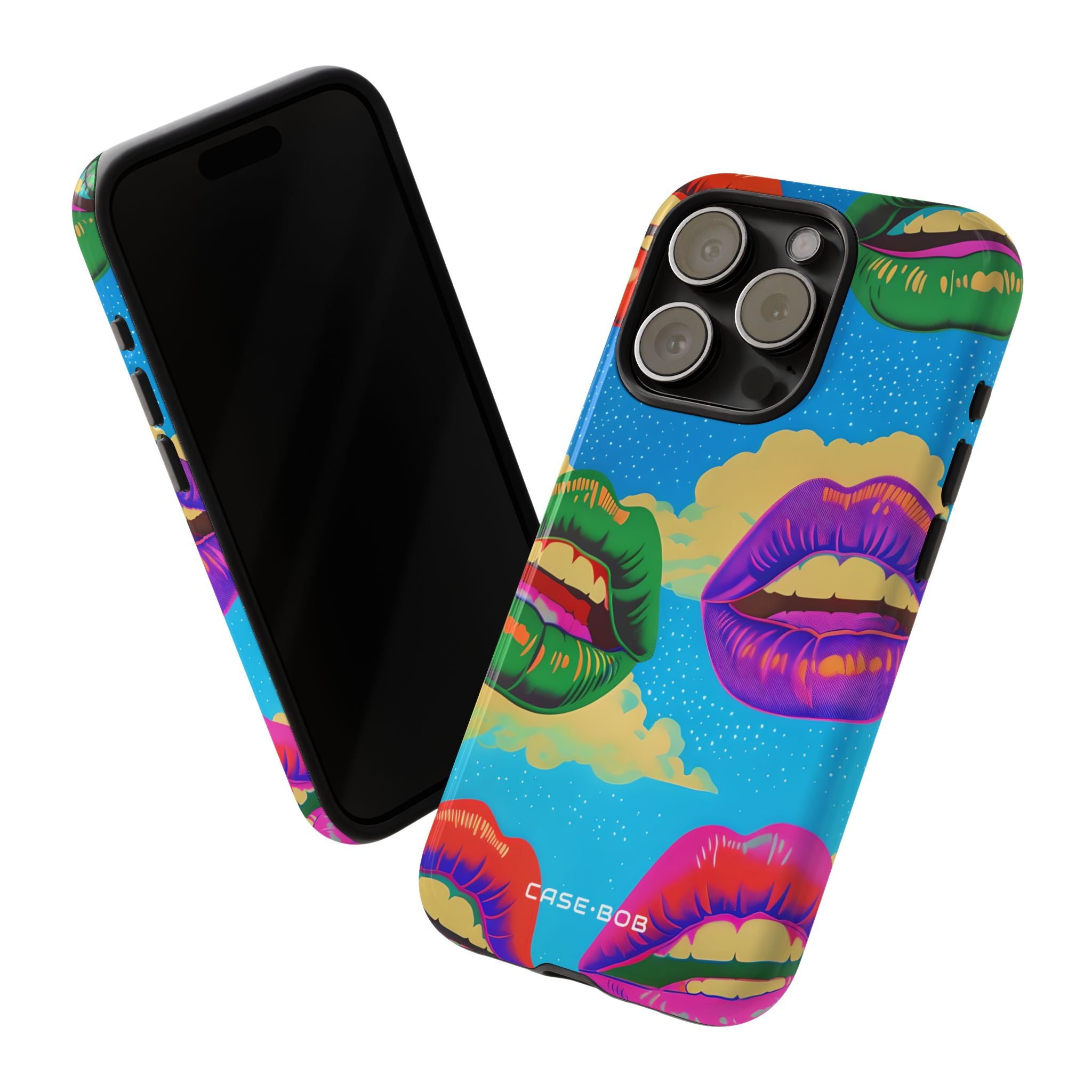 Colorful Lipscape iPhone 15 Pro Case - Tough