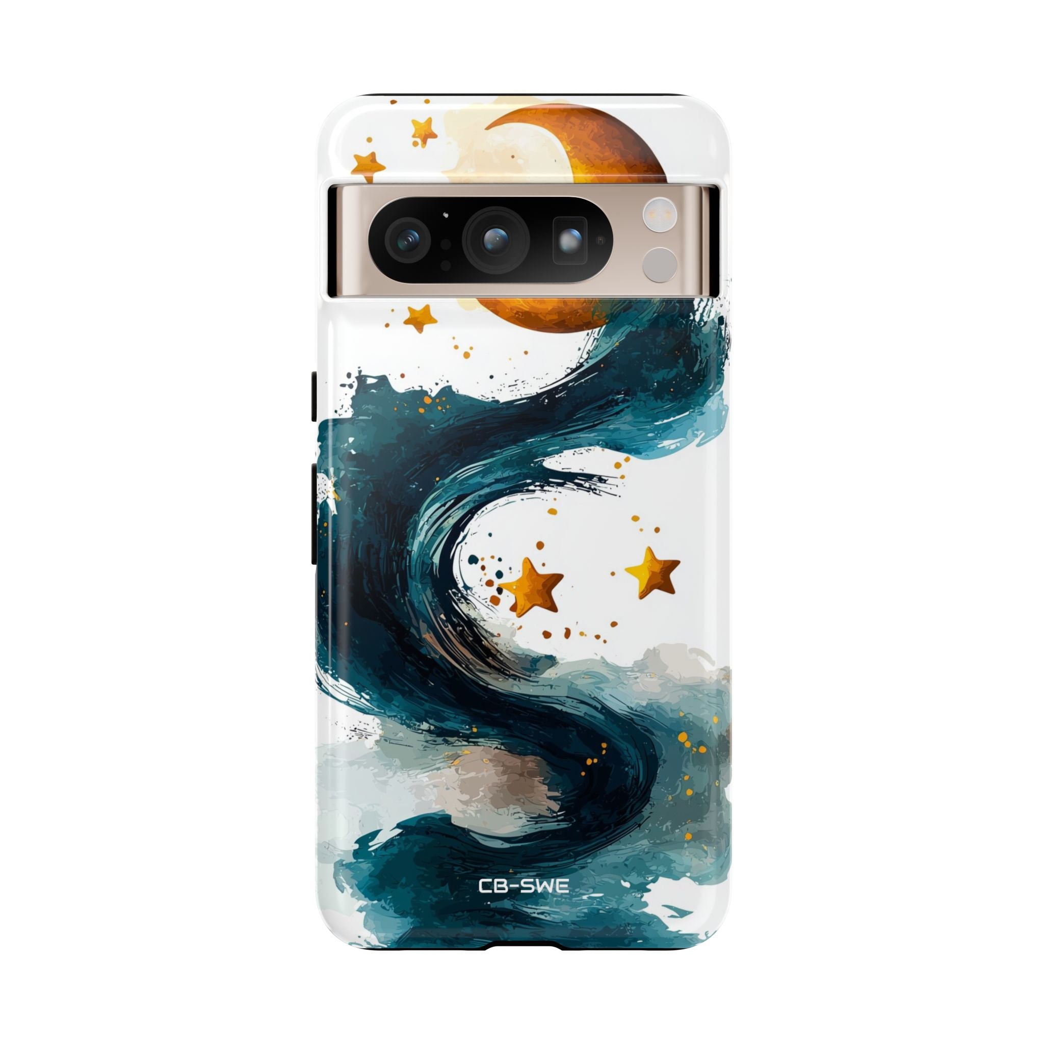Celestial Waves Dance - Google Pixel Case