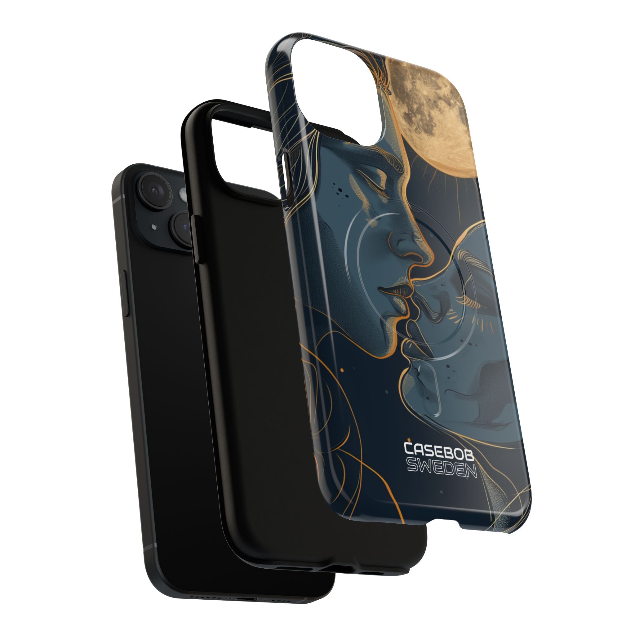 Moonlit Lovers Whisper iPhone 15 - Tough+