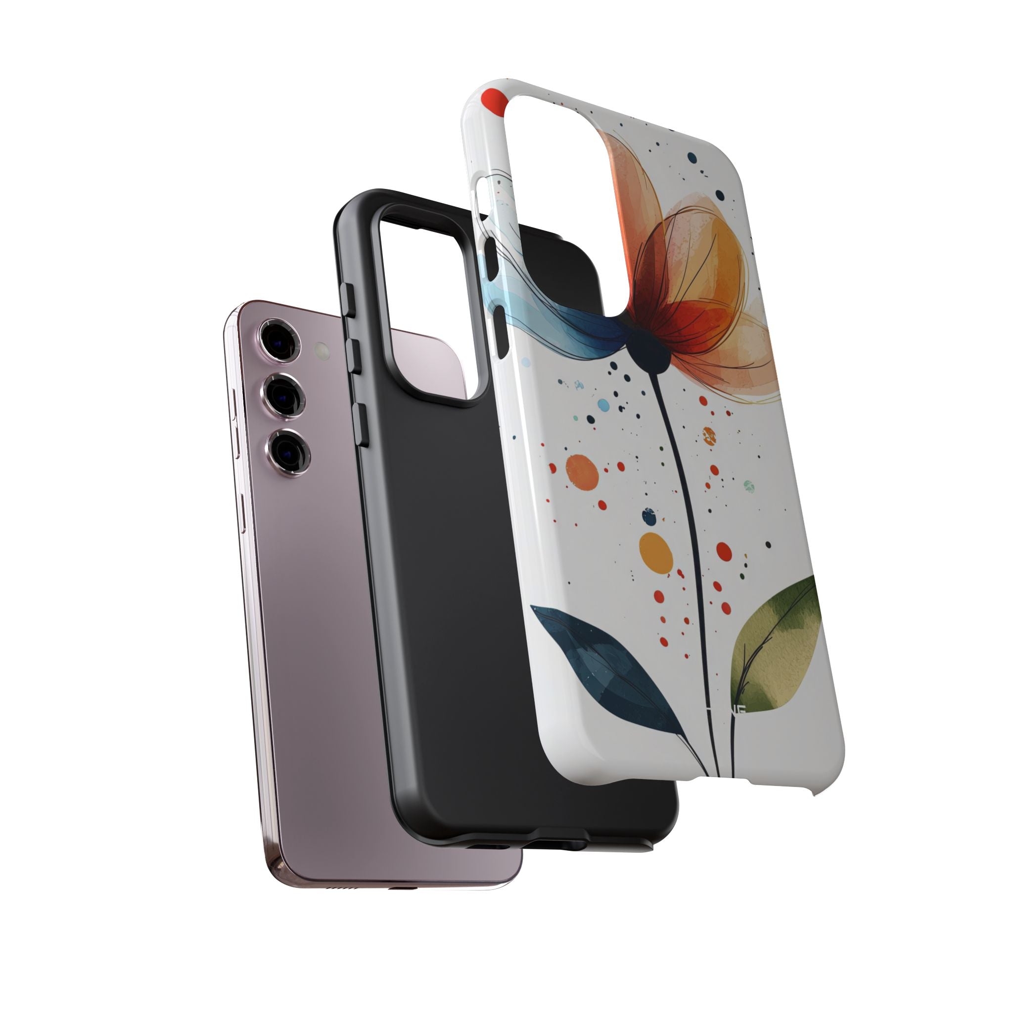 Vibrant Floral Blooms - Samsung Case
