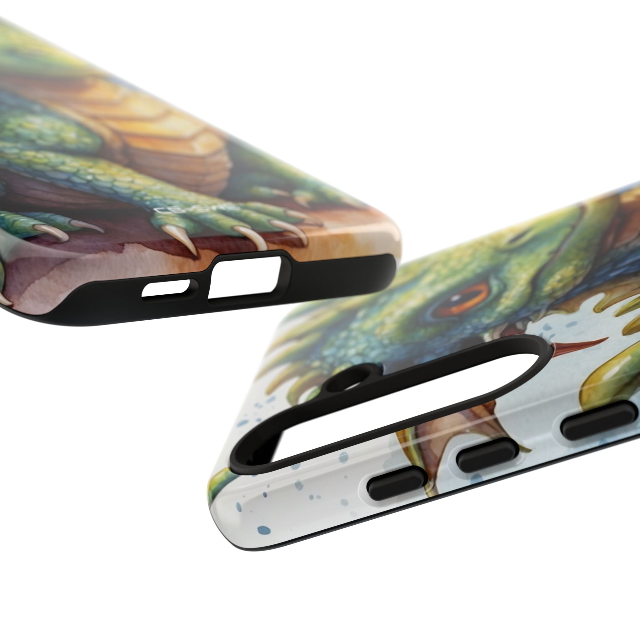 Green Dragon Smiles - Samsung Case