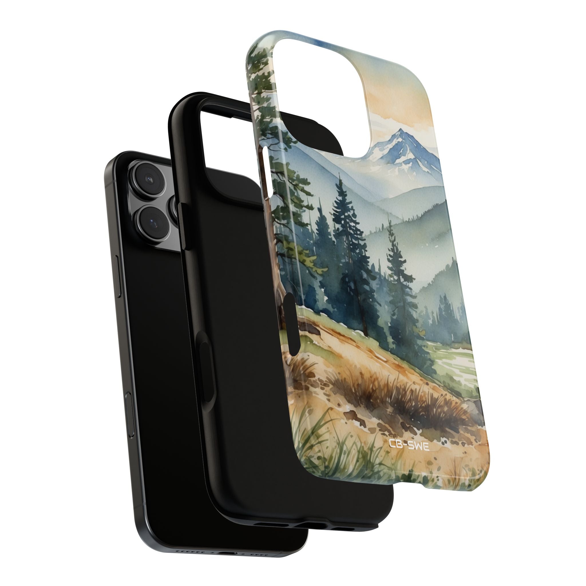 Whispers Paint Horizon - iPhone Case