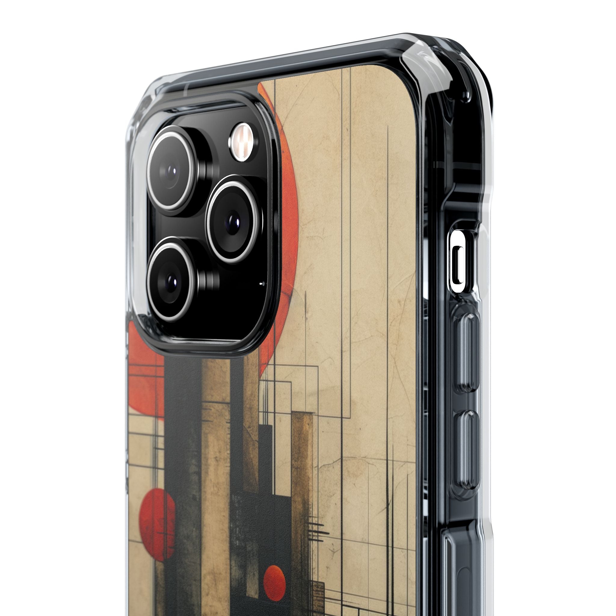 Geometric Cityscape Essence iPhone 14 - Impact Clear+