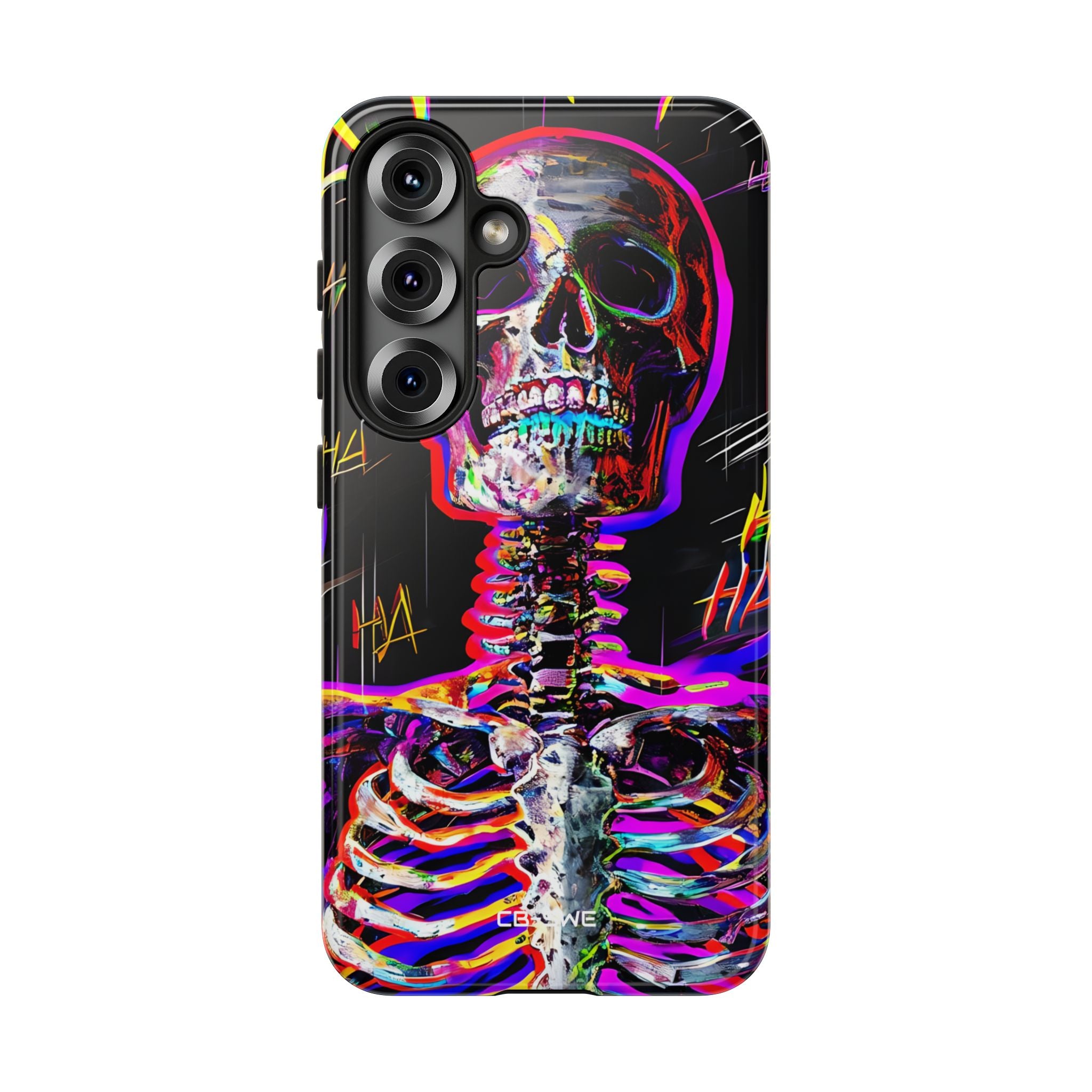 Neon Skeleton Chaos - Samsung Case
