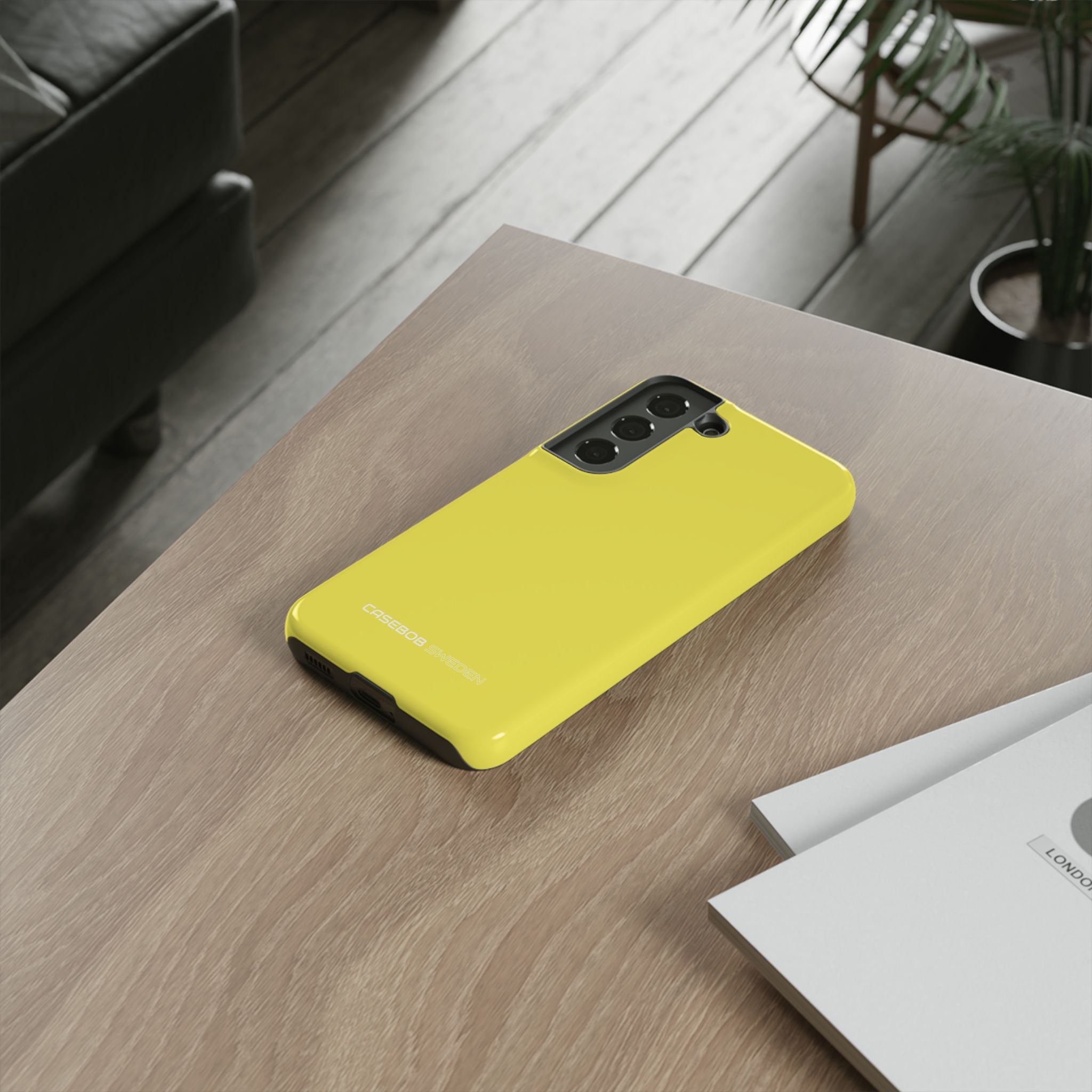 Lemon Yellow Samsung Case - Tough