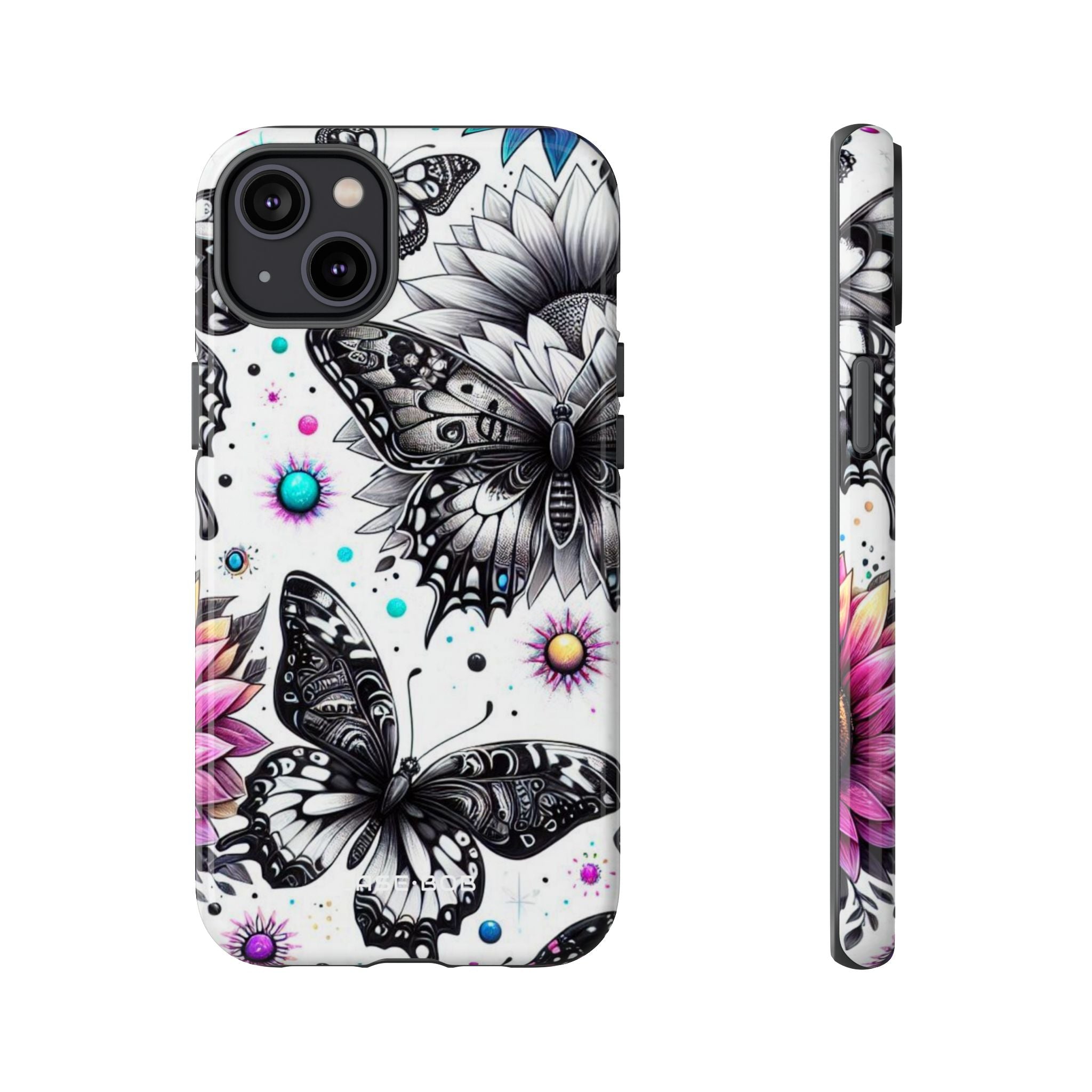 Butterfly Bloom iPhone 14 Plus Case - Tough