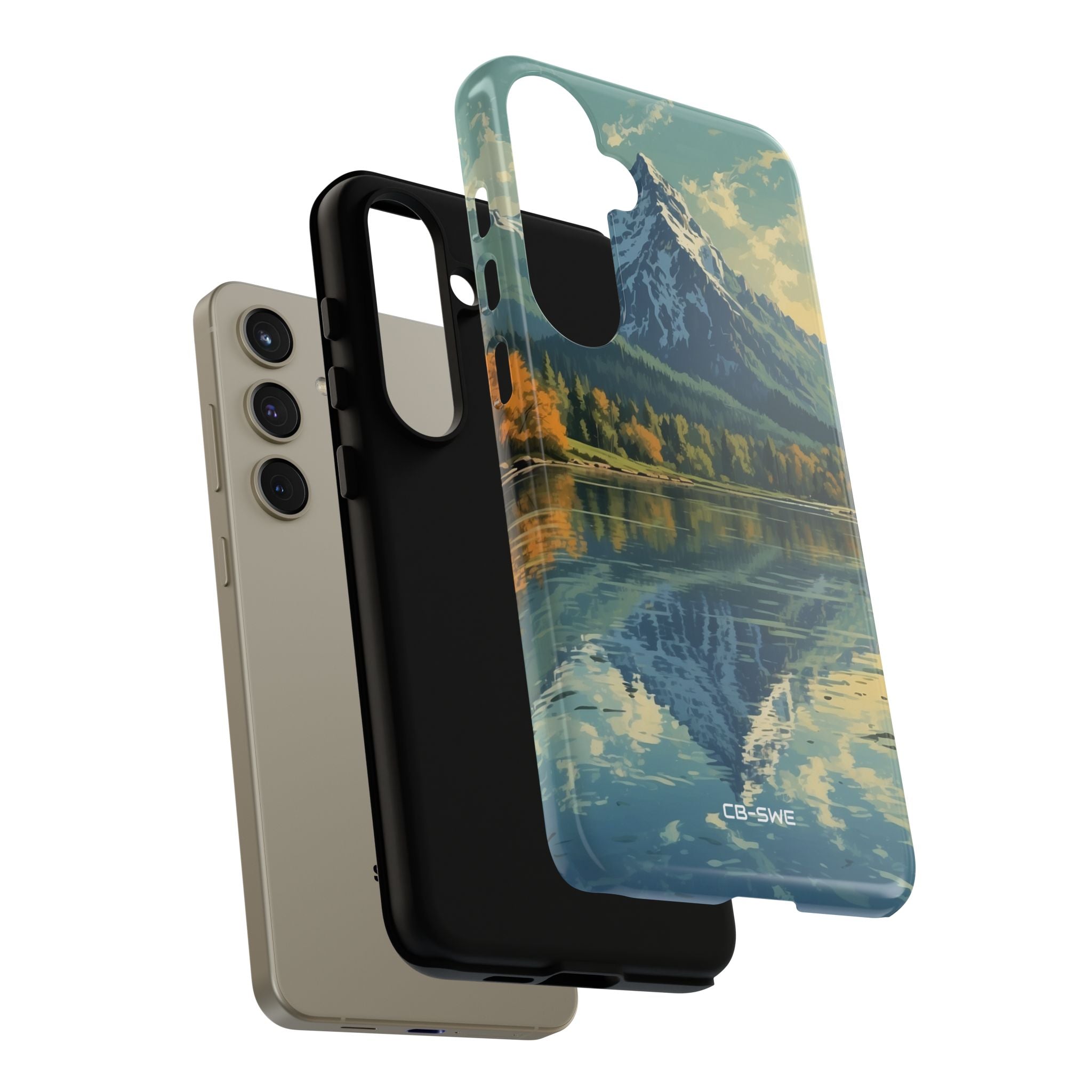 Mountain Reflects Calm - Samsung Case