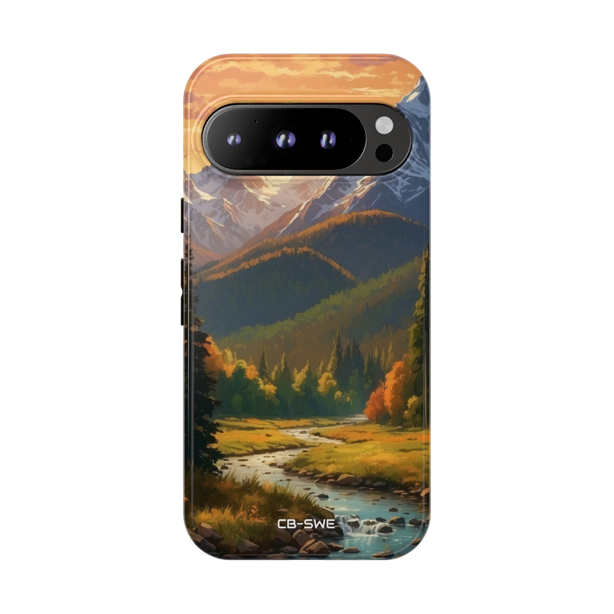 Mountain Reflections Glimmer - Google Pixel Case