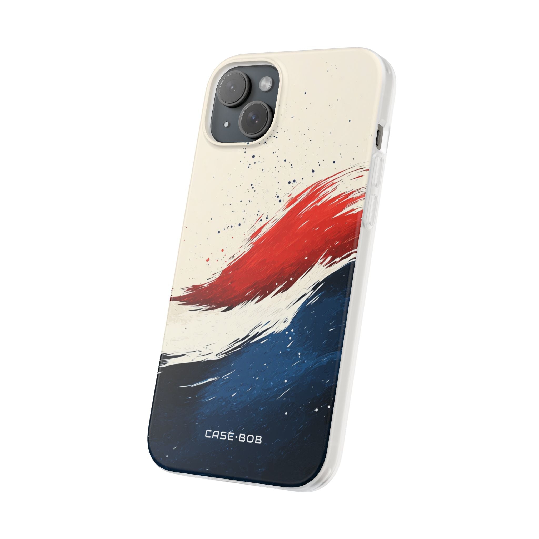 Red Surge iPhone 15 Plus Case - Soft