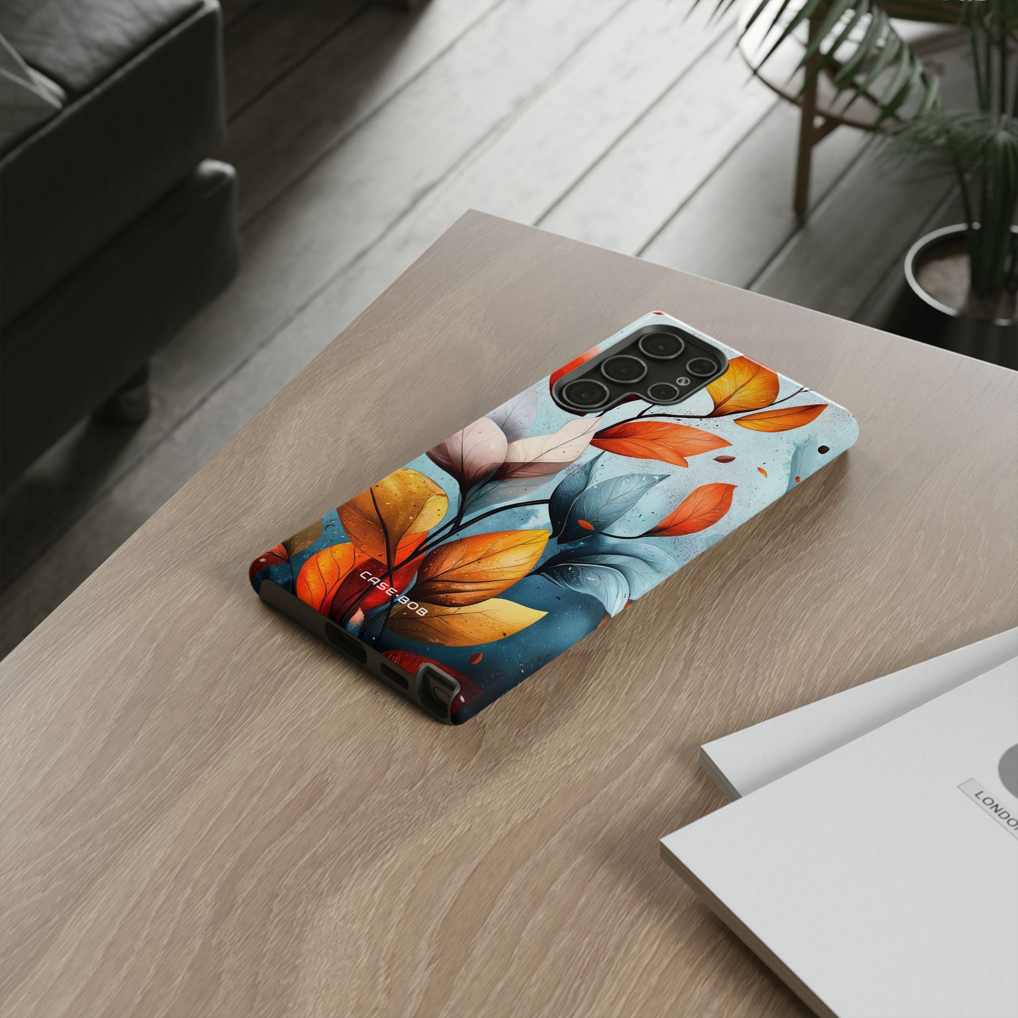 Crimson Veins Samsung S22 Ultra Case - Tough