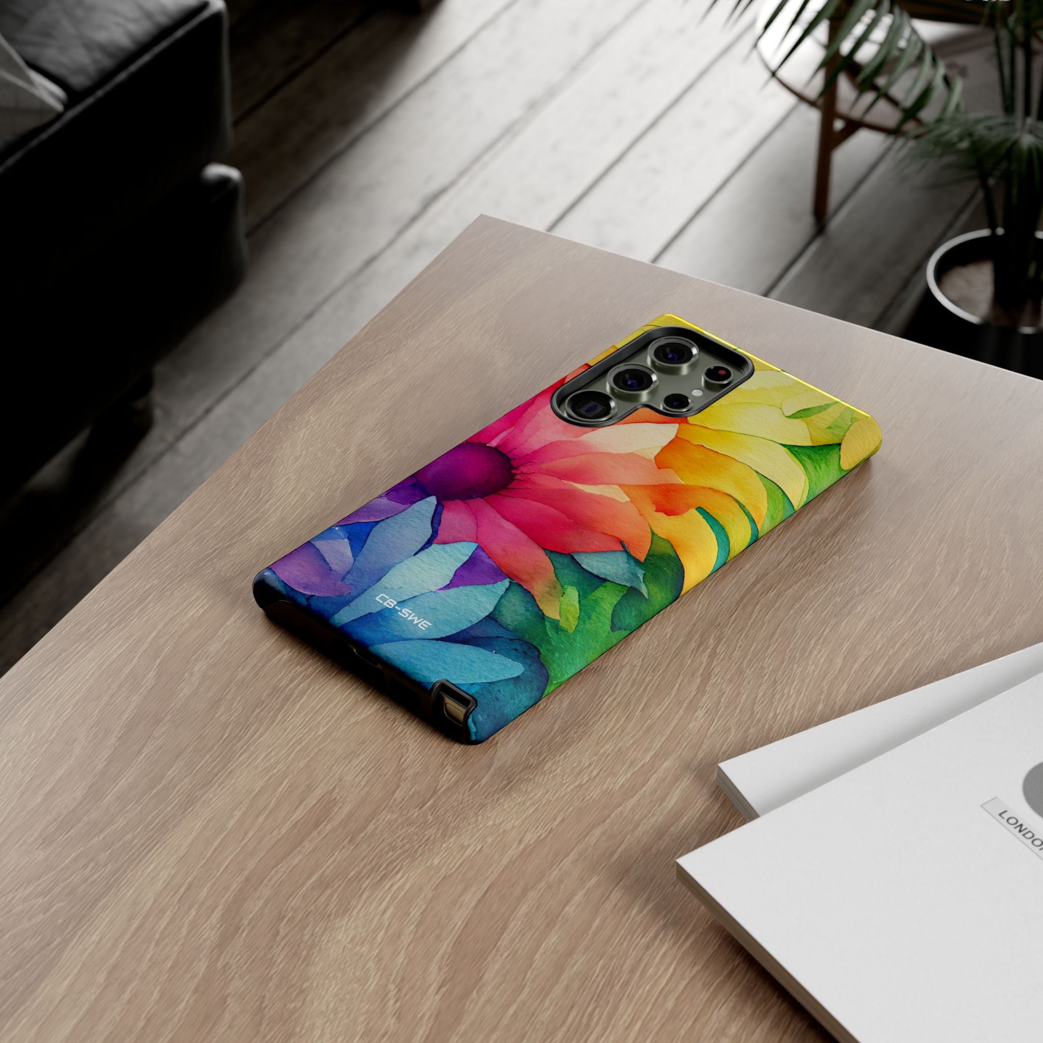 Vibrant Floral Symphony - Samsung Case
