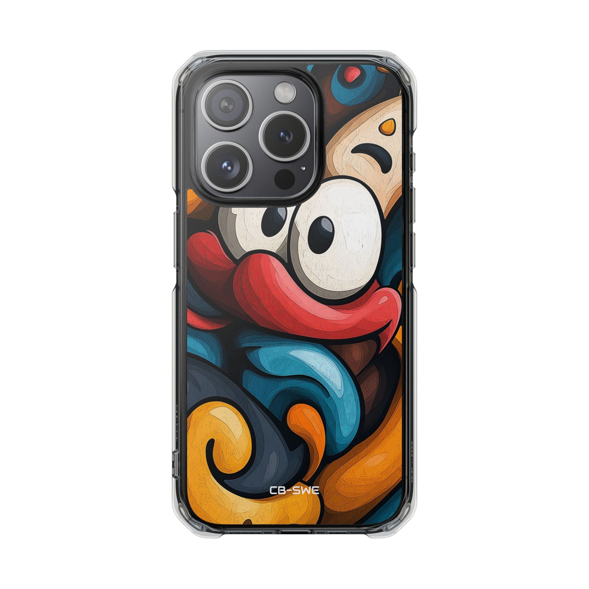 Whimsical Eyes Dance iPhone Case - Impact