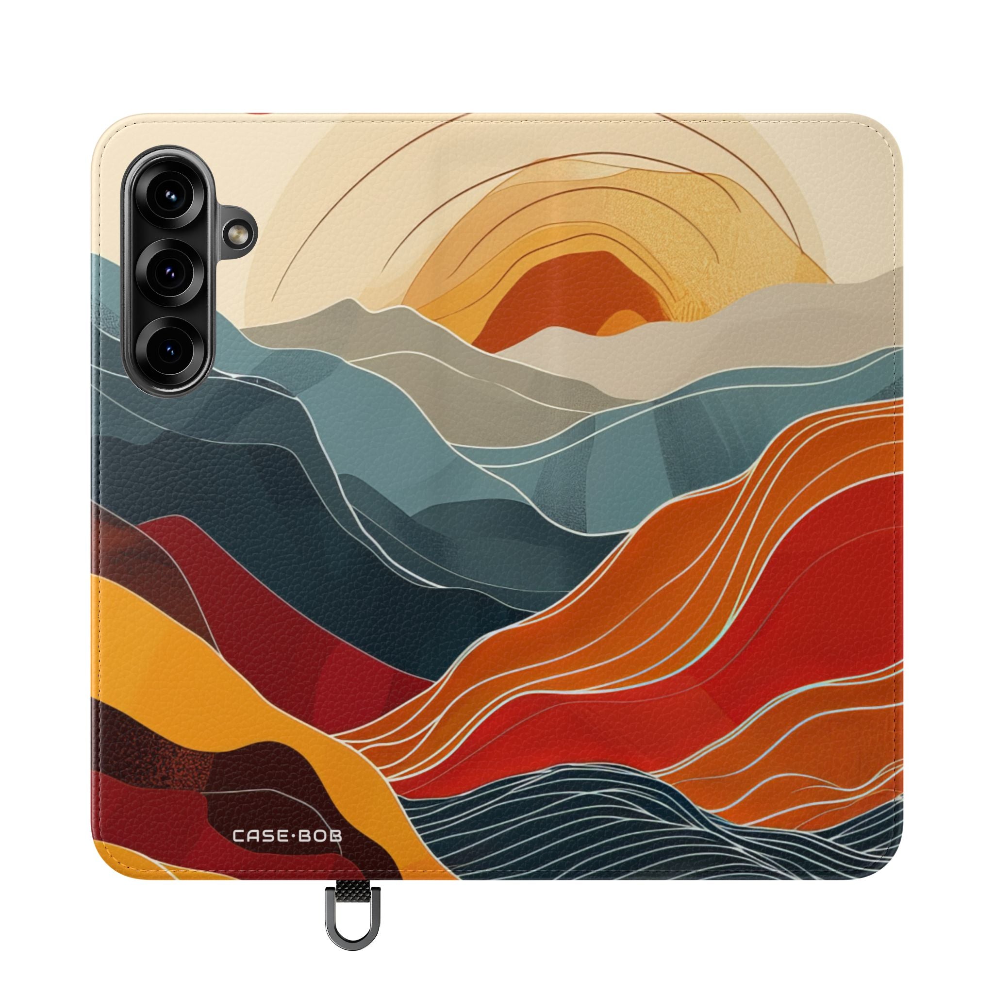 Crimson Hills - Samsung S25+ Case - Lompakko