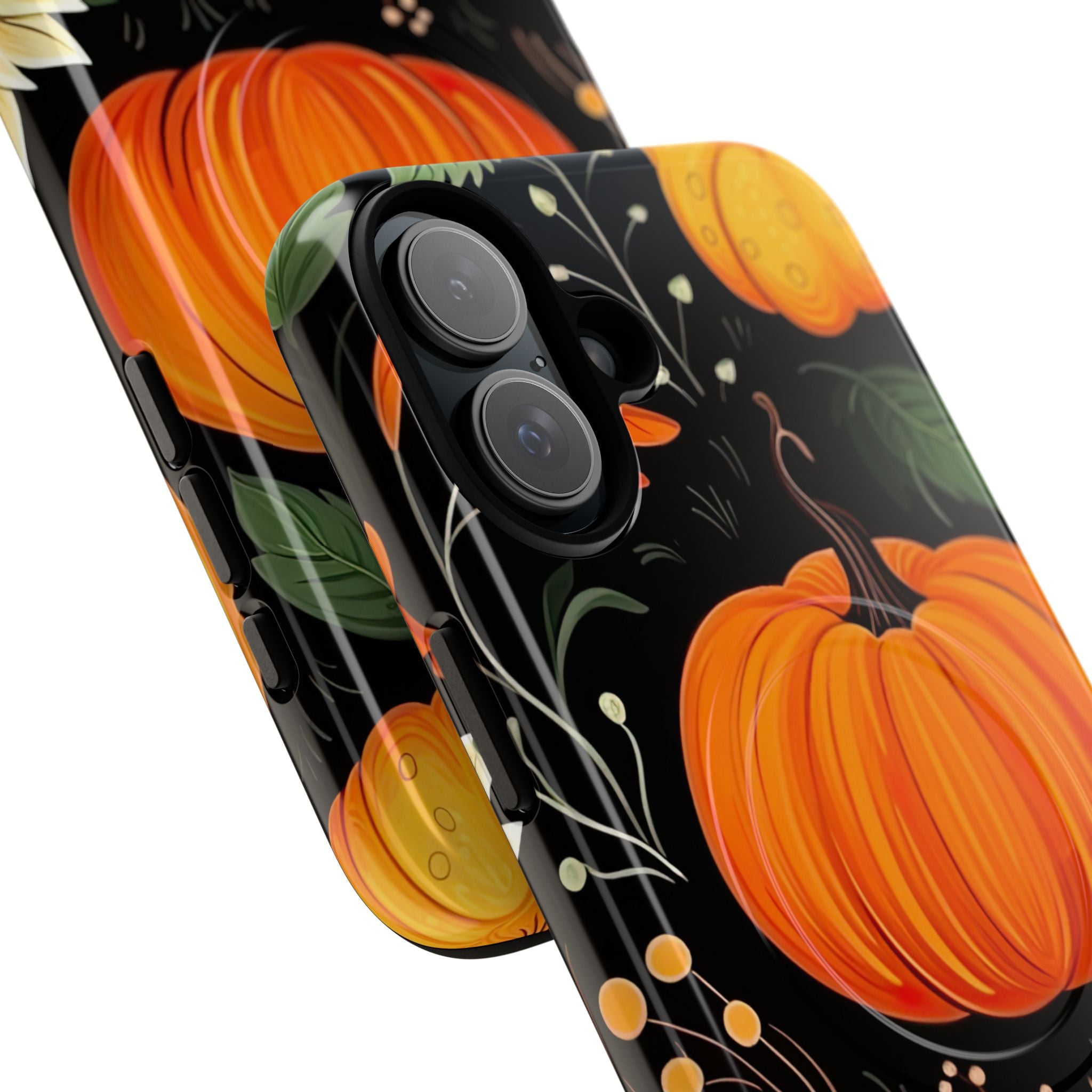 Pumpkin Glow iPhone 16 Plus Case - Tough+