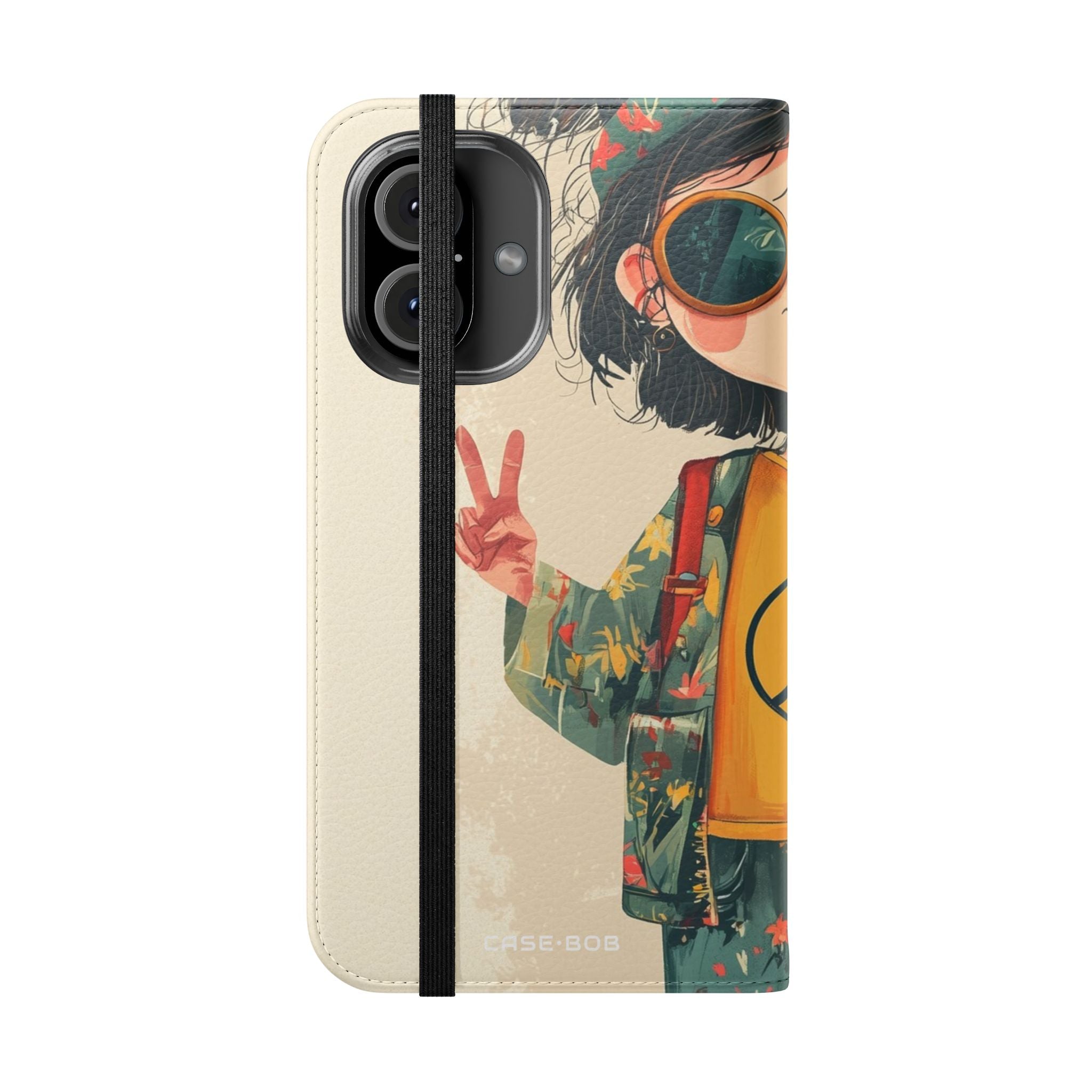 Peace Pigtails - iPhone 16 Case - Wallet