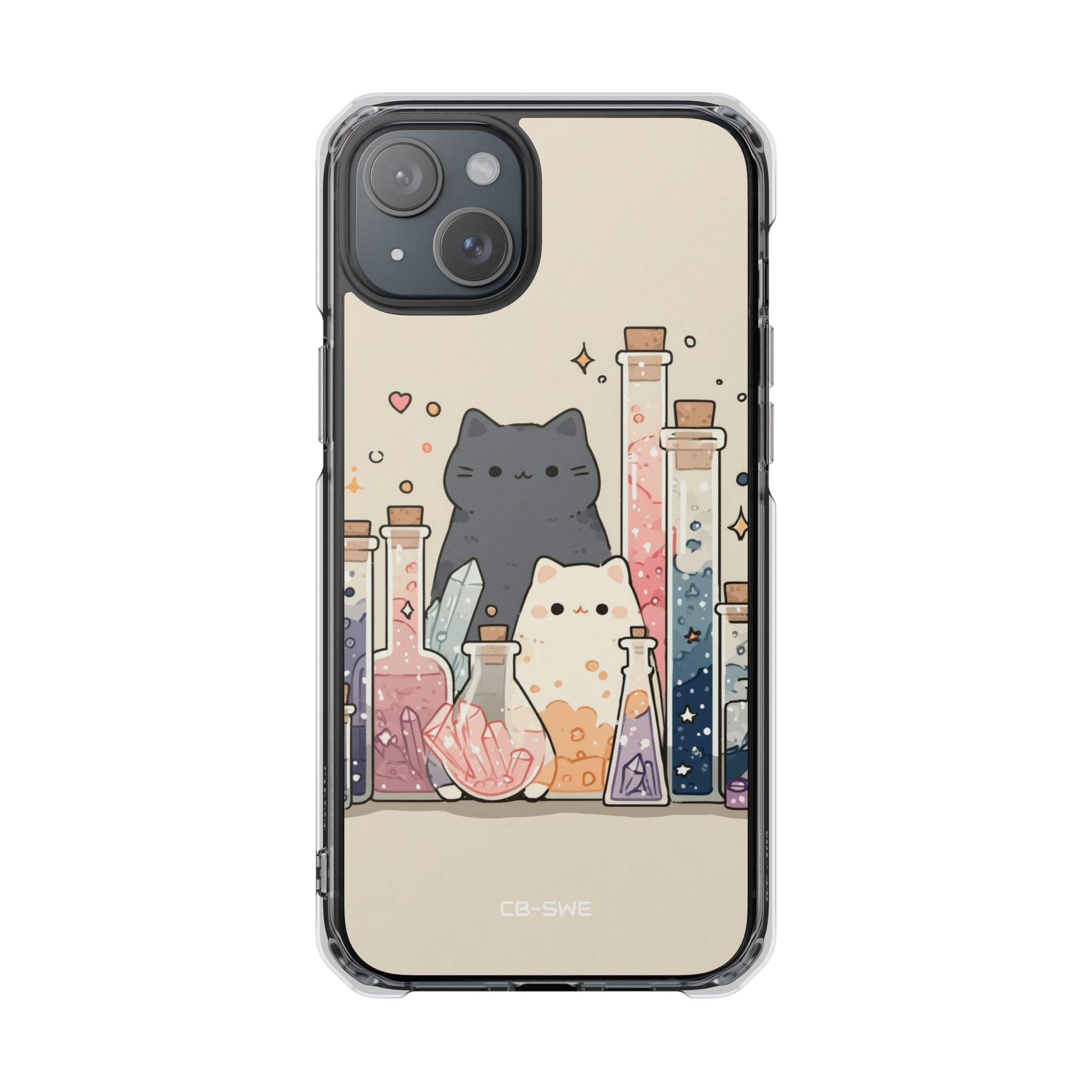 Cats Brew Potions iPhone Case - Impact