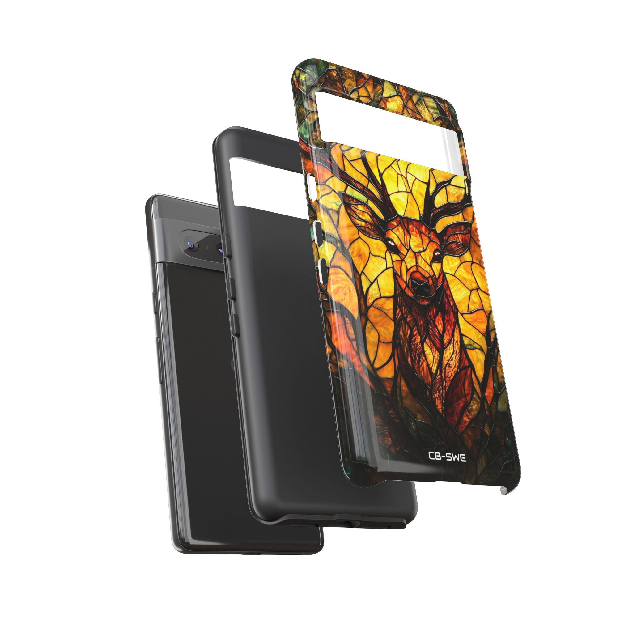 Glowing Stag Emerges - Google Pixel Case