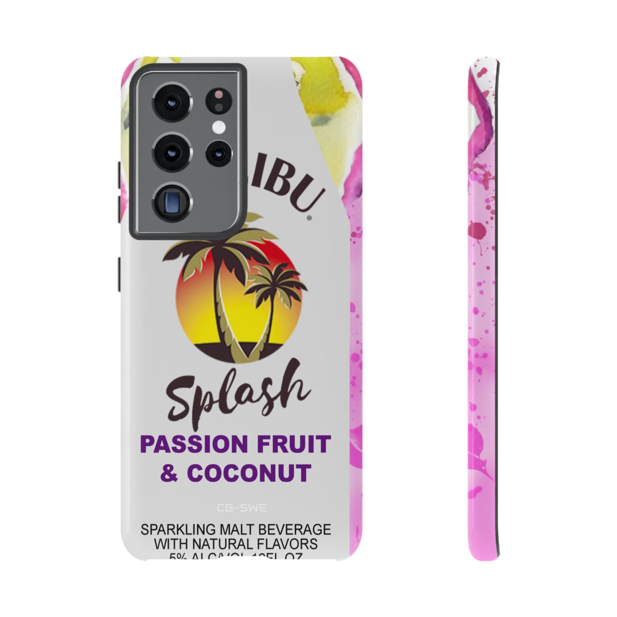 Tropical Sunset Splash - Samsung Case