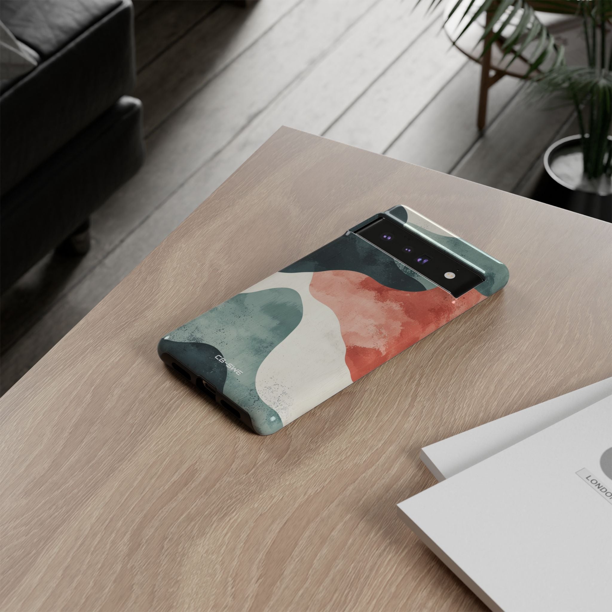 Fluid Shapes Emerge - Google Pixel Case