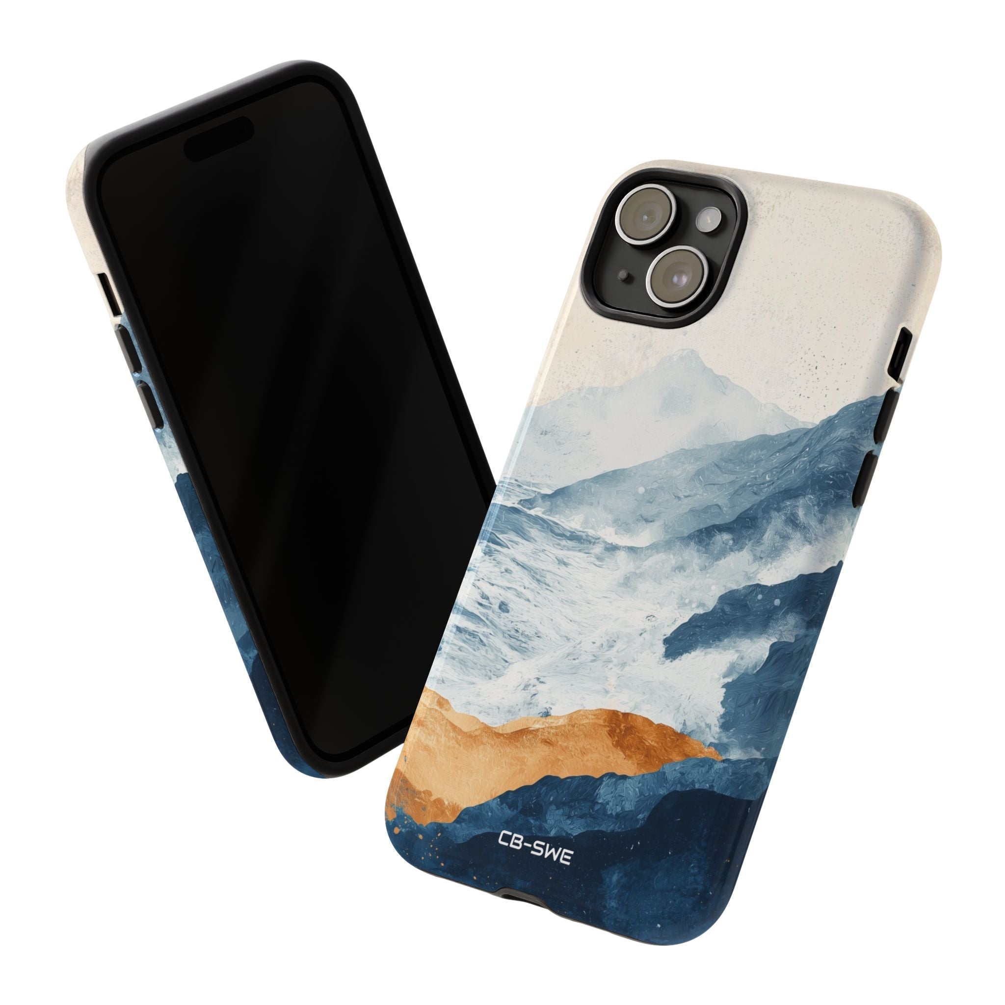 Waves Embrace Shore - iPhone Case