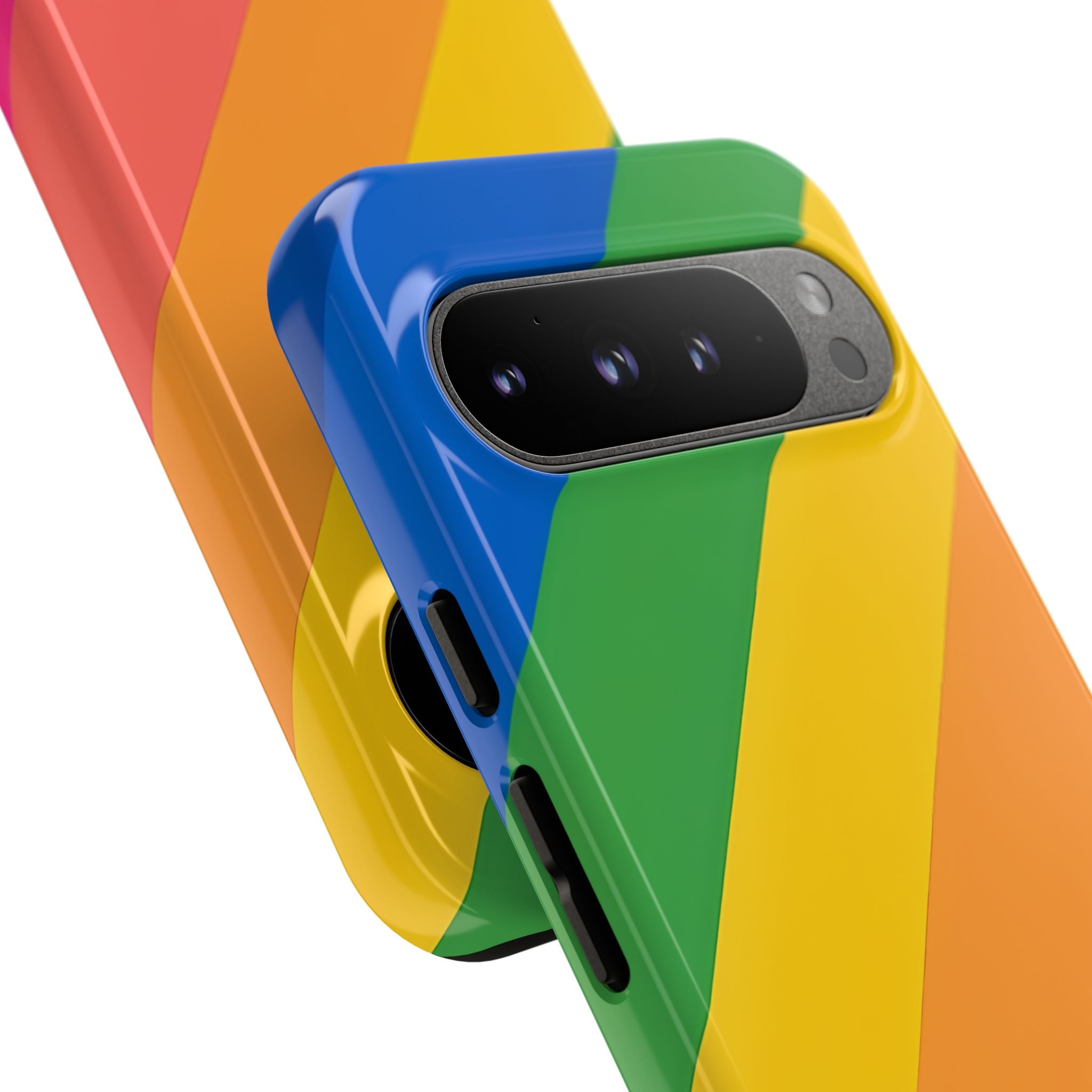 Vibrant Geometric Spectrum - Google Pixel Case