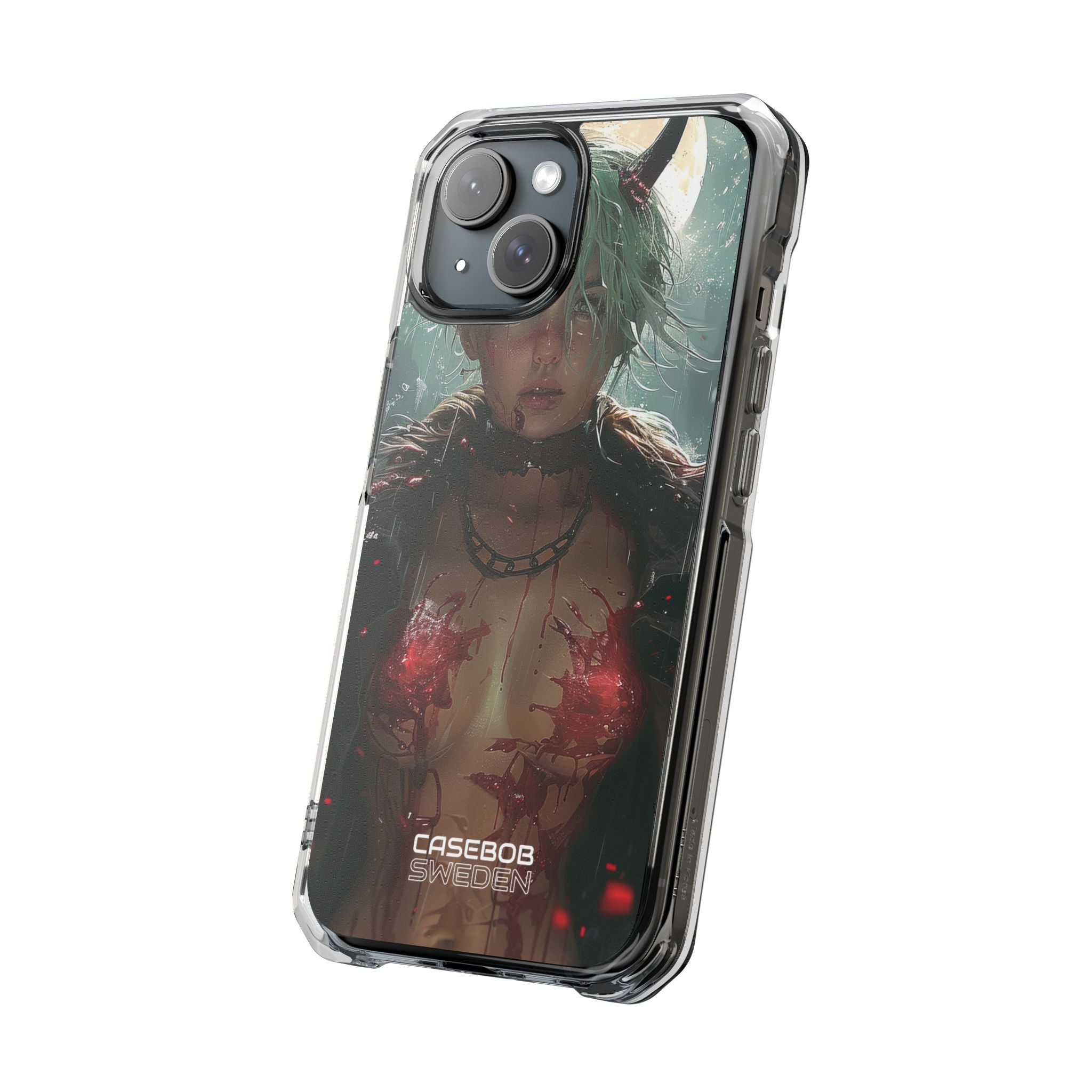 Moonlit Horned Beauty iPhone 15 - Impact Clear+