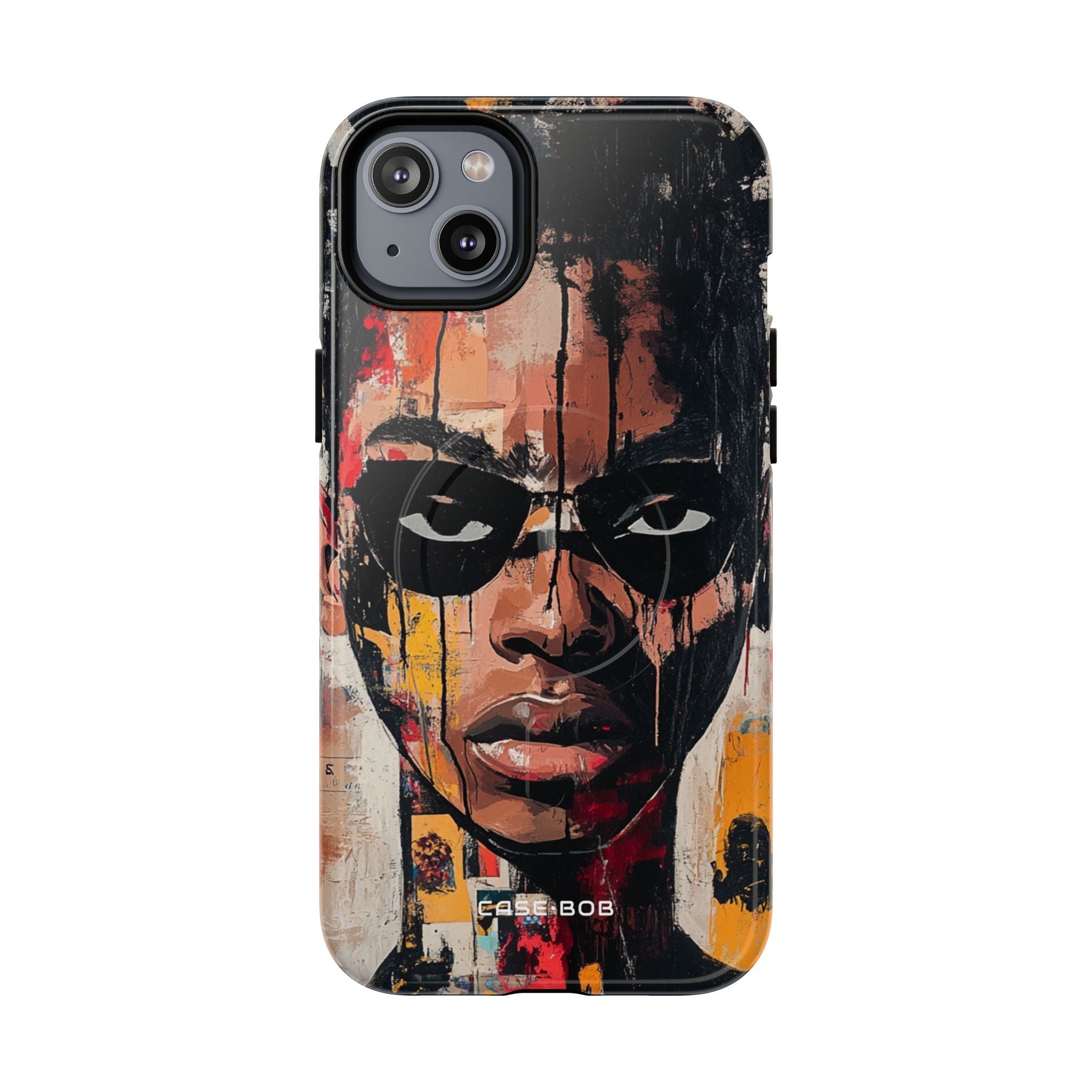 Masked Portrait Drips iPhone 14 Plus Case - Tough+