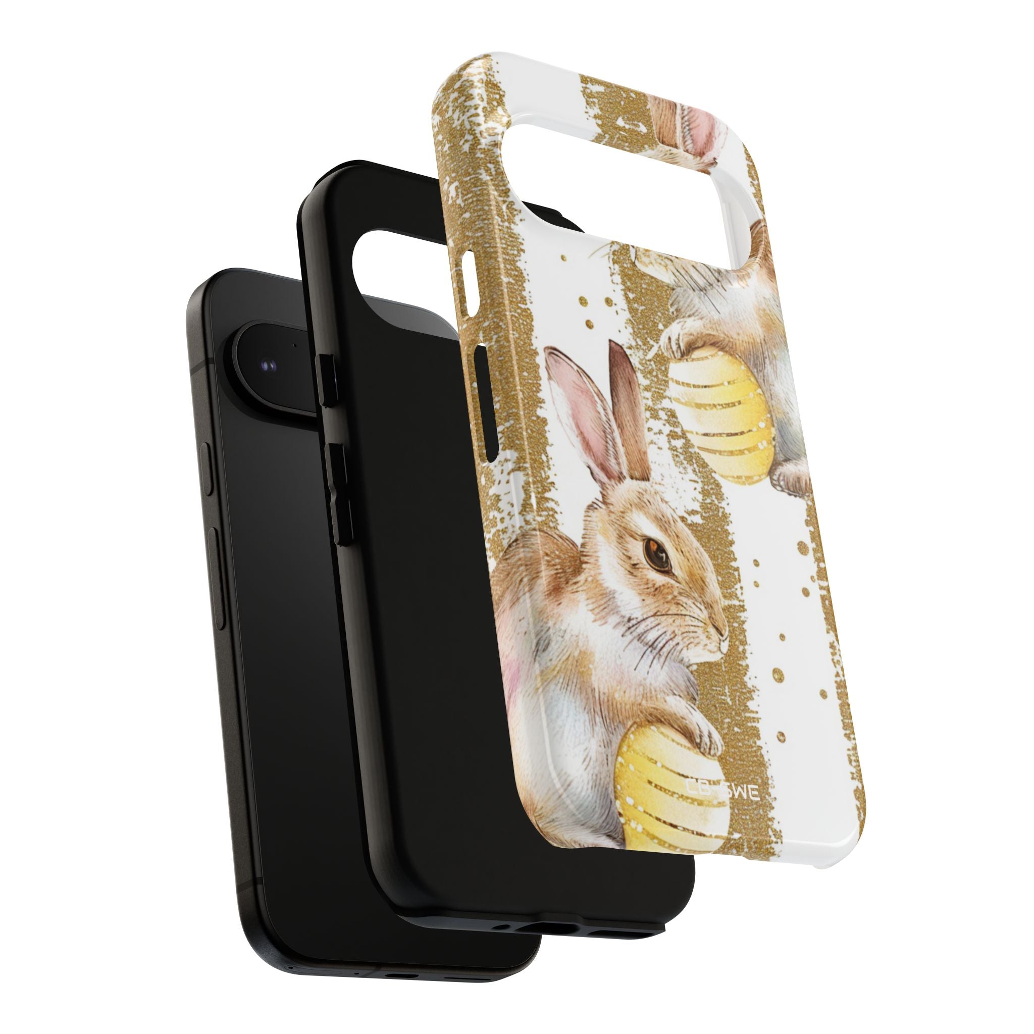 Bunnies Hold Eggs - Google Pixel Case