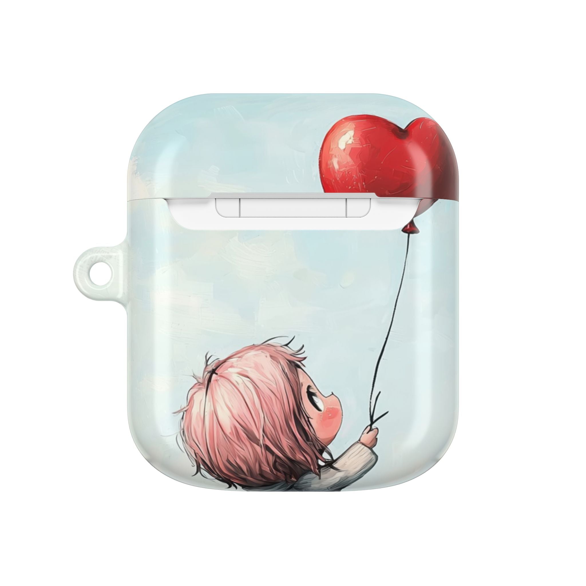 Heart Balloon Whimsy - AirPods Case