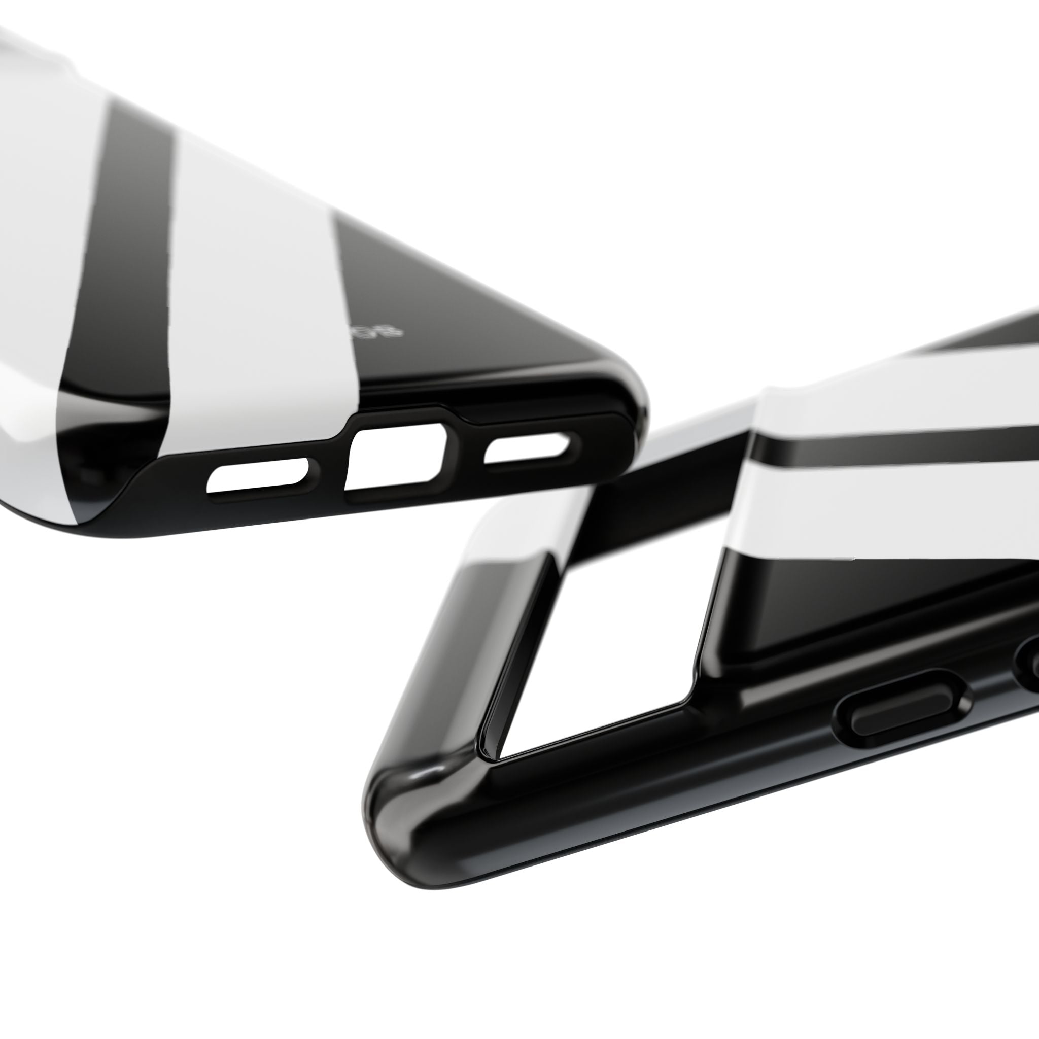 Diagonal Bands Noir Google Pixel 8 Pro Case - Tough