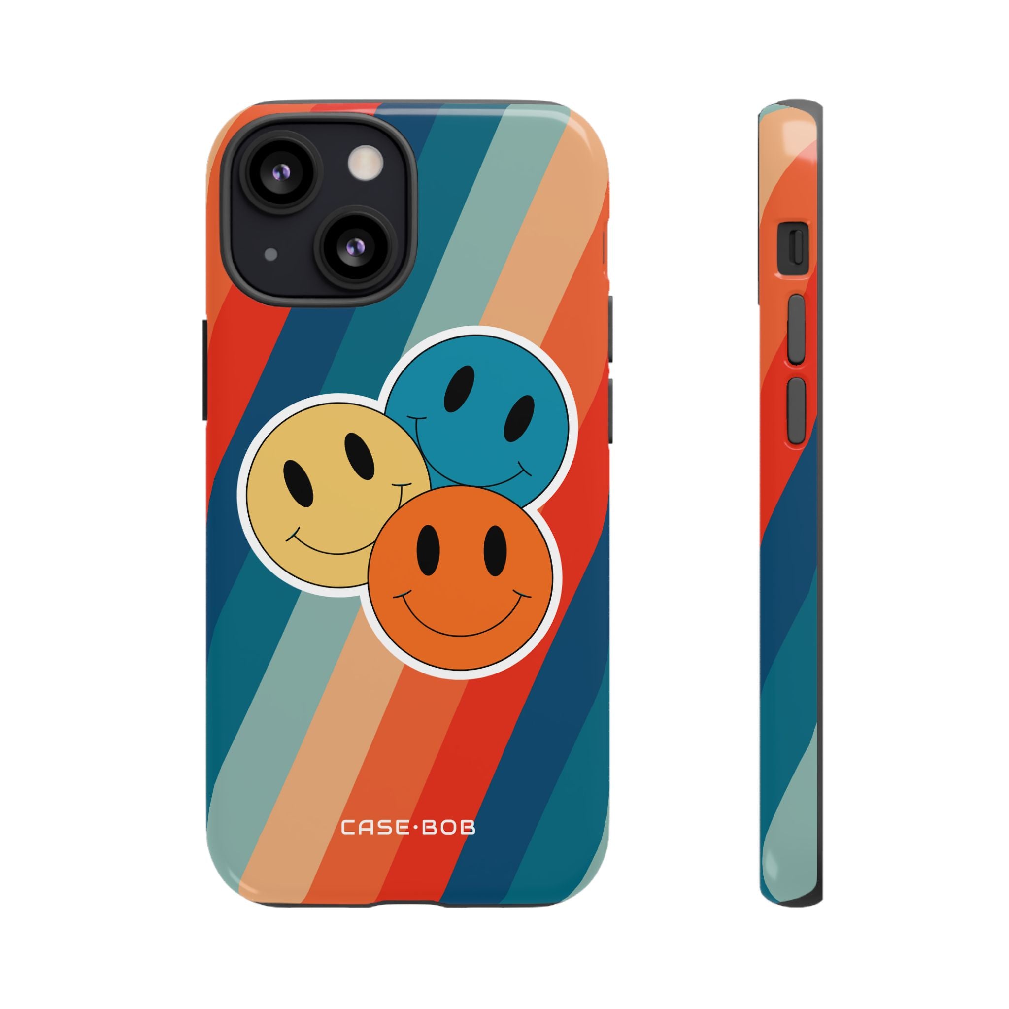 Triple Smile Breeze iPhone 13 Mini Case - Tough