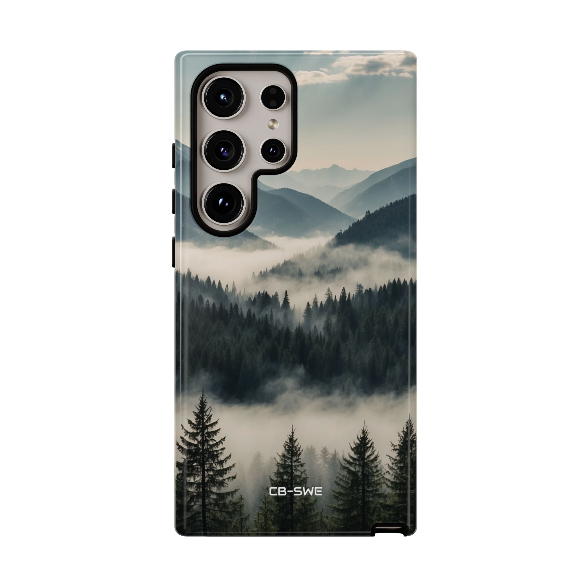 Misty Forest Embrace - Samsung Case