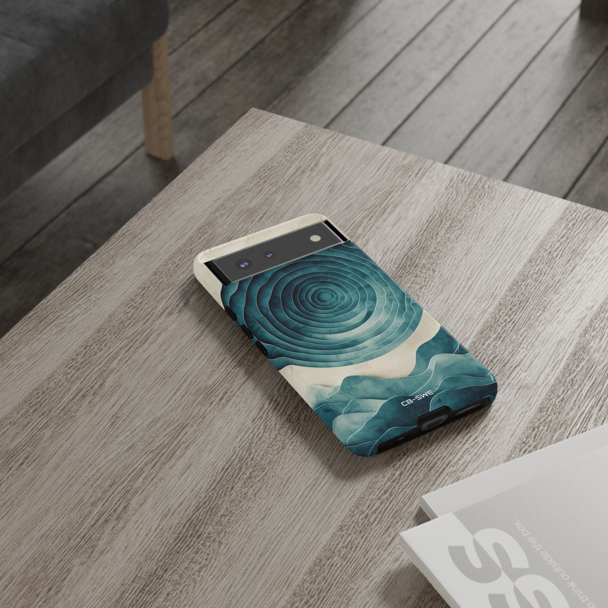 Waves Embrace Circles - Google Pixel Case