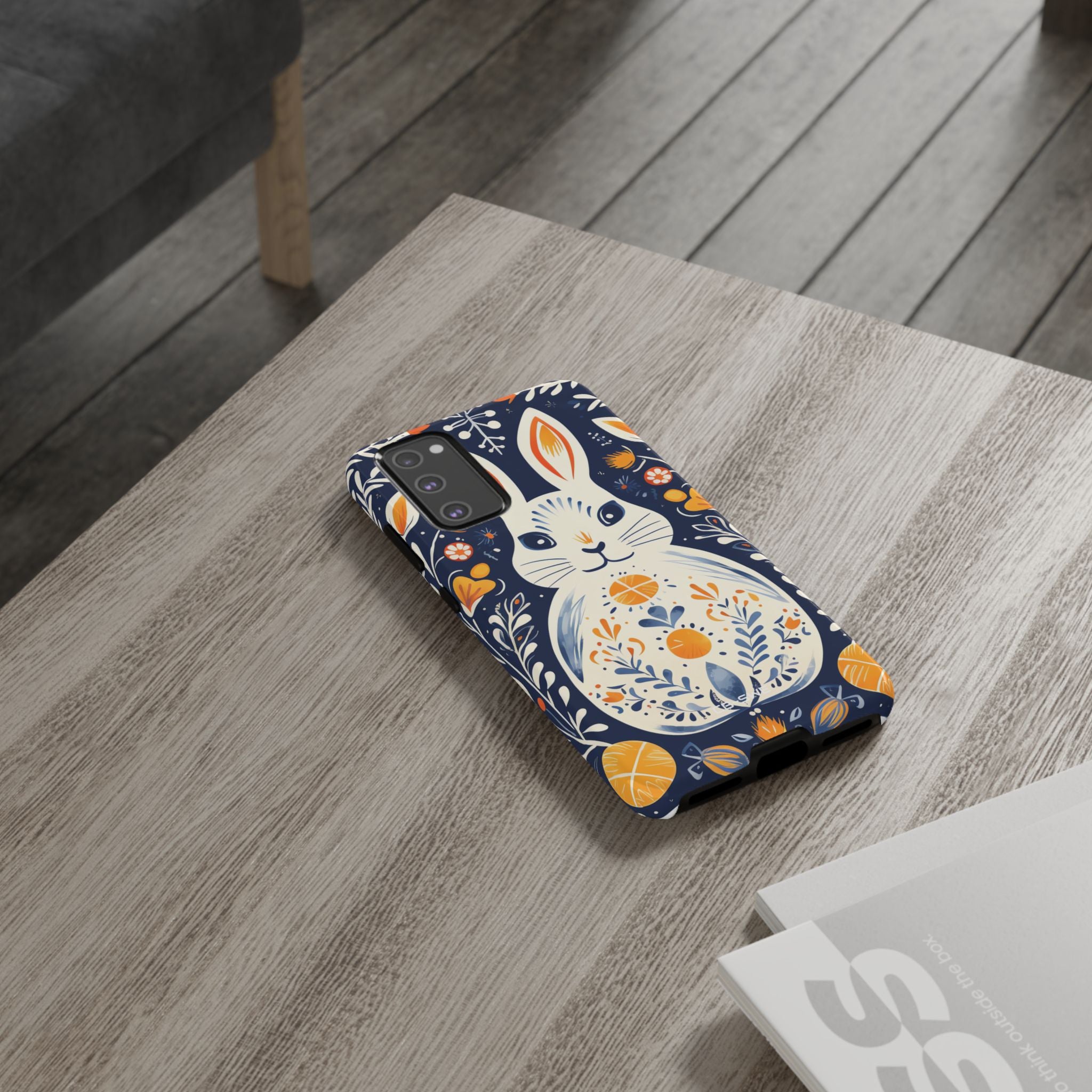 Floral Rabbit Joy - Samsung Case