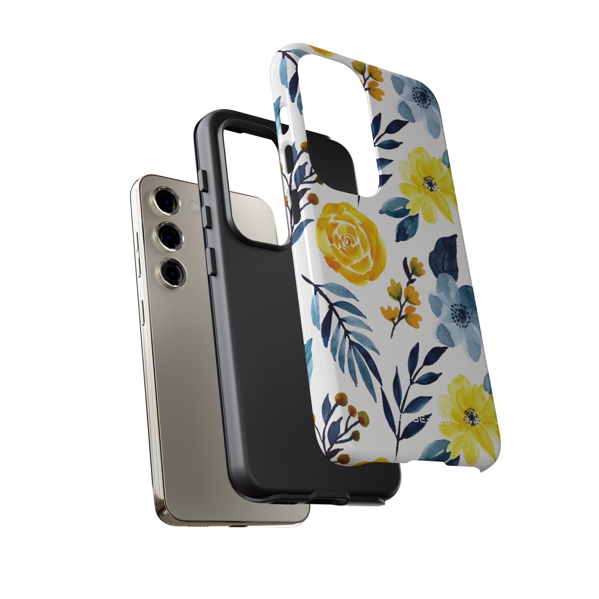 Golden Bloom Samsung S23 Case - Tough