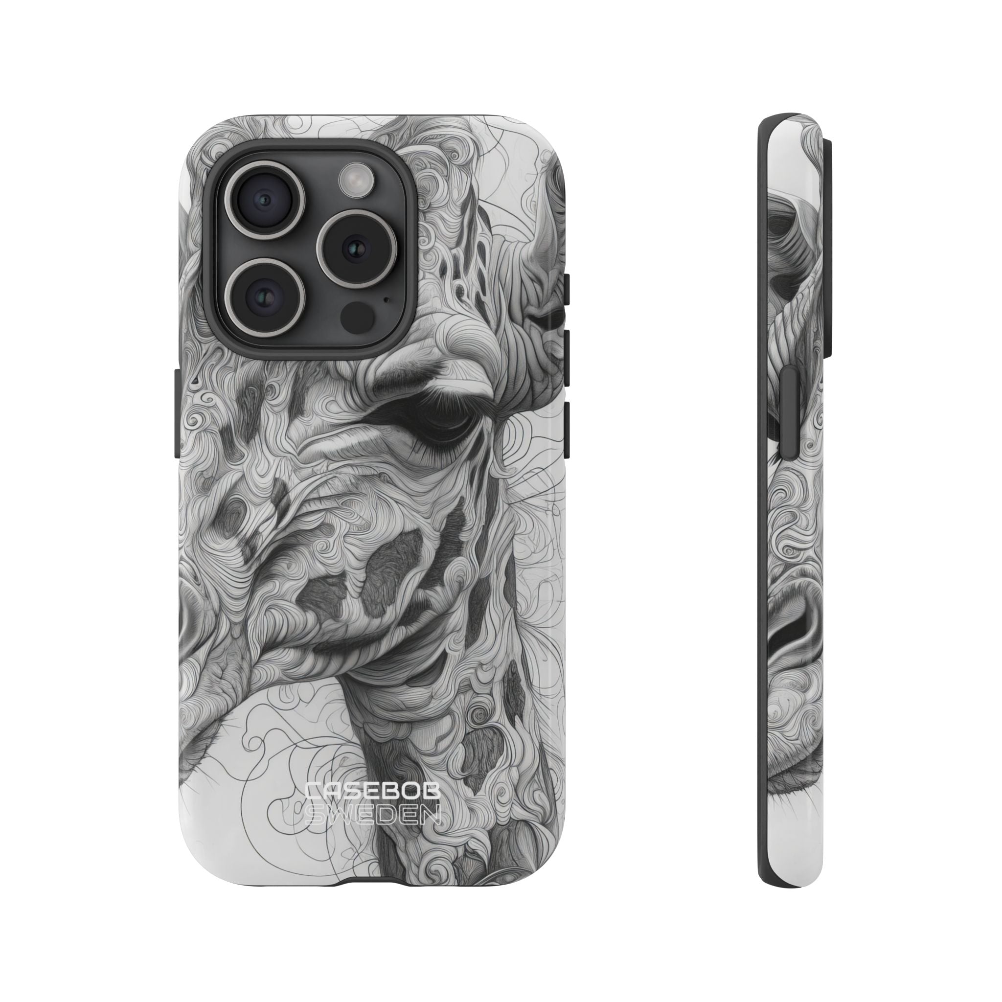 Arte Giraffa Vorticosa iPhone 15 - Tough
