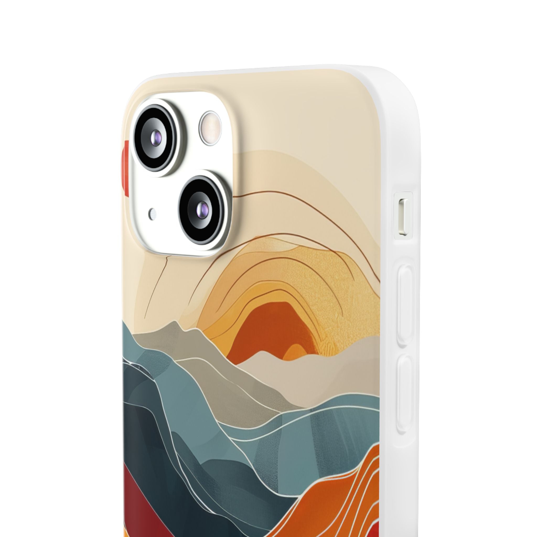 Sunlit Ridges iPhone 13 mini Case - Soft