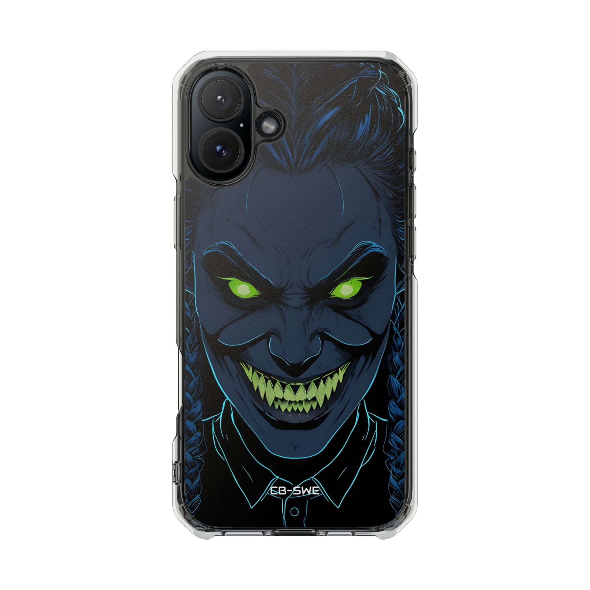 Glowing Eyes Dark Fiend iPhone Case - Impact