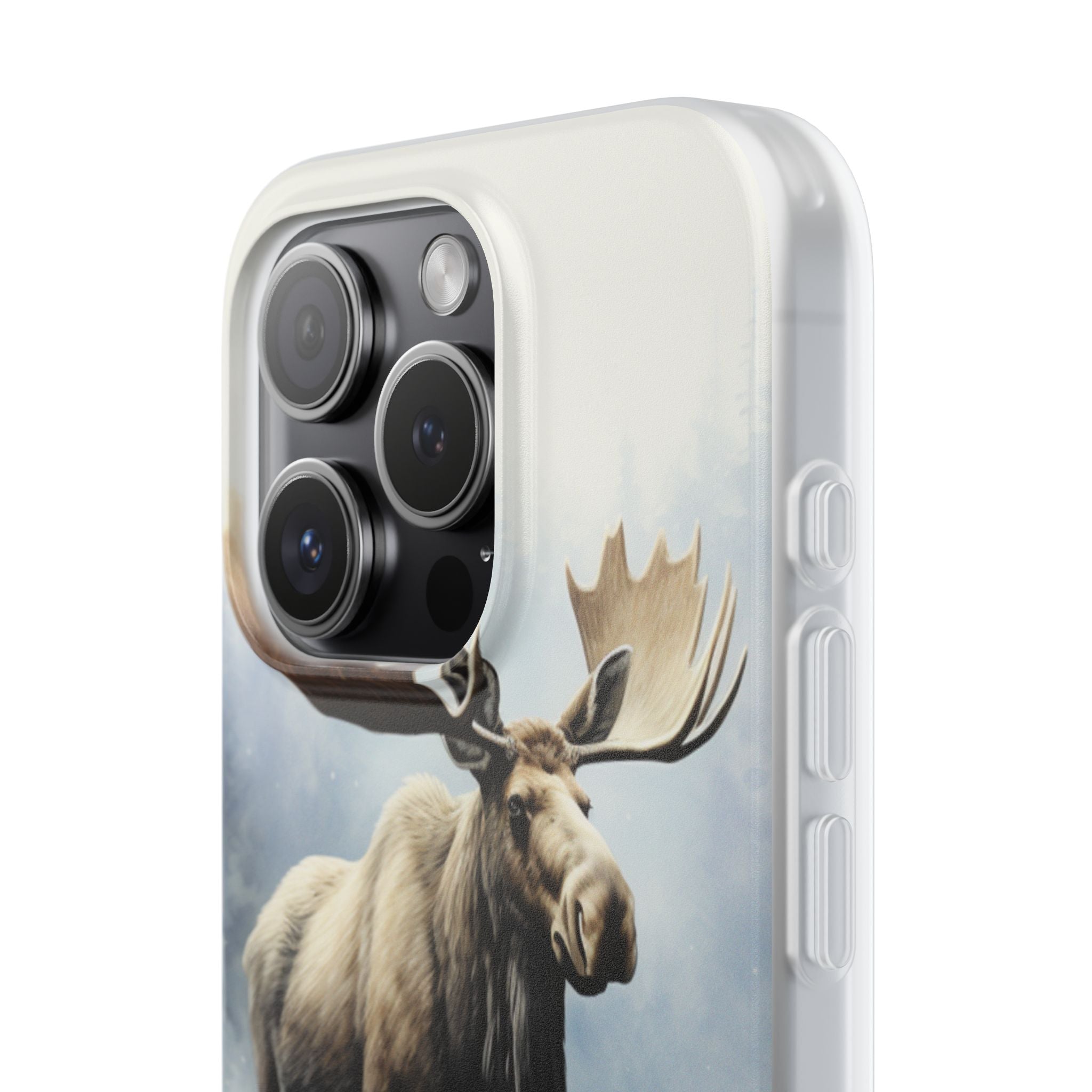 Moose Reflection iPhone 15 Pro Case - Soft