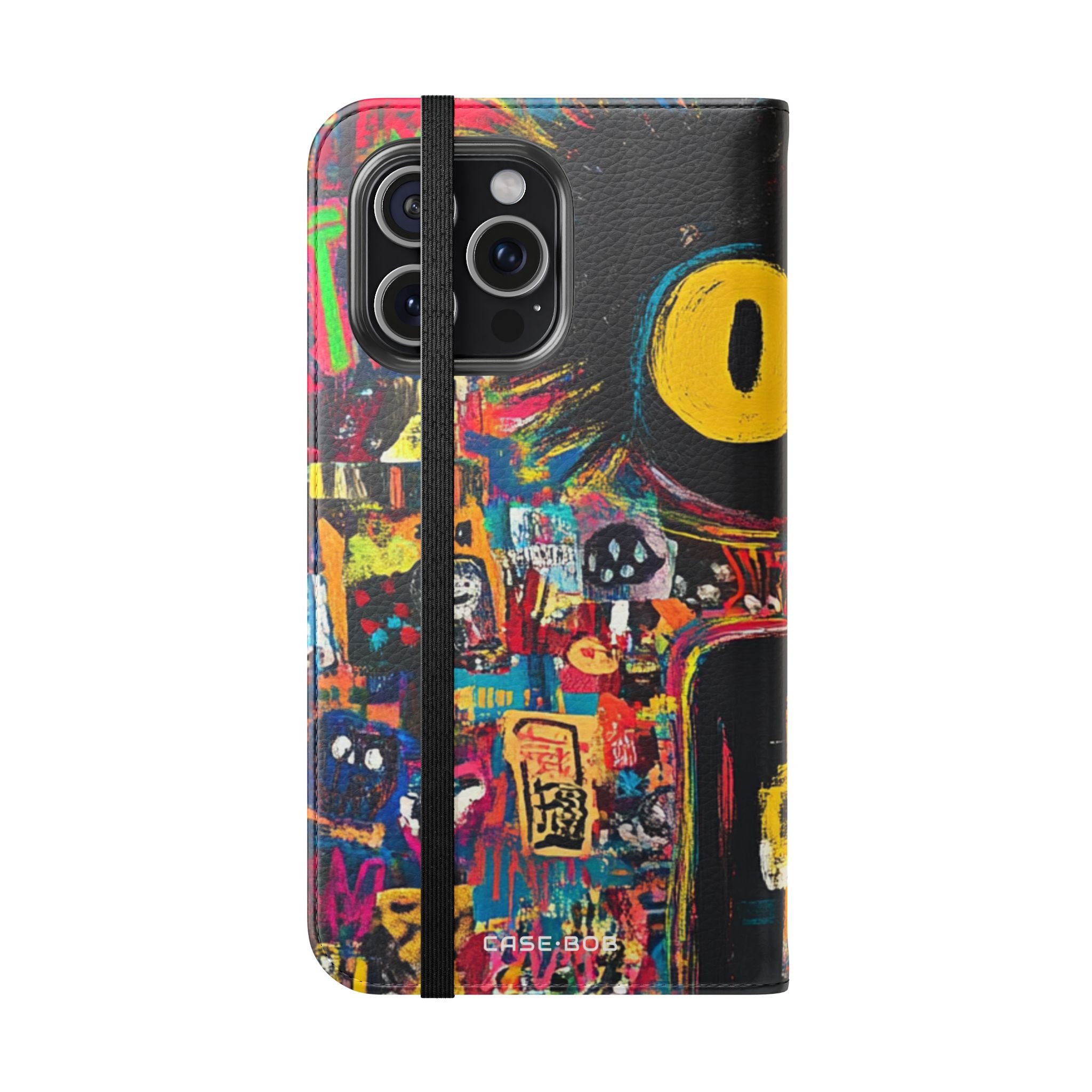 Yellow Eyes - iPhone 15 Pro Max Case - Wallet