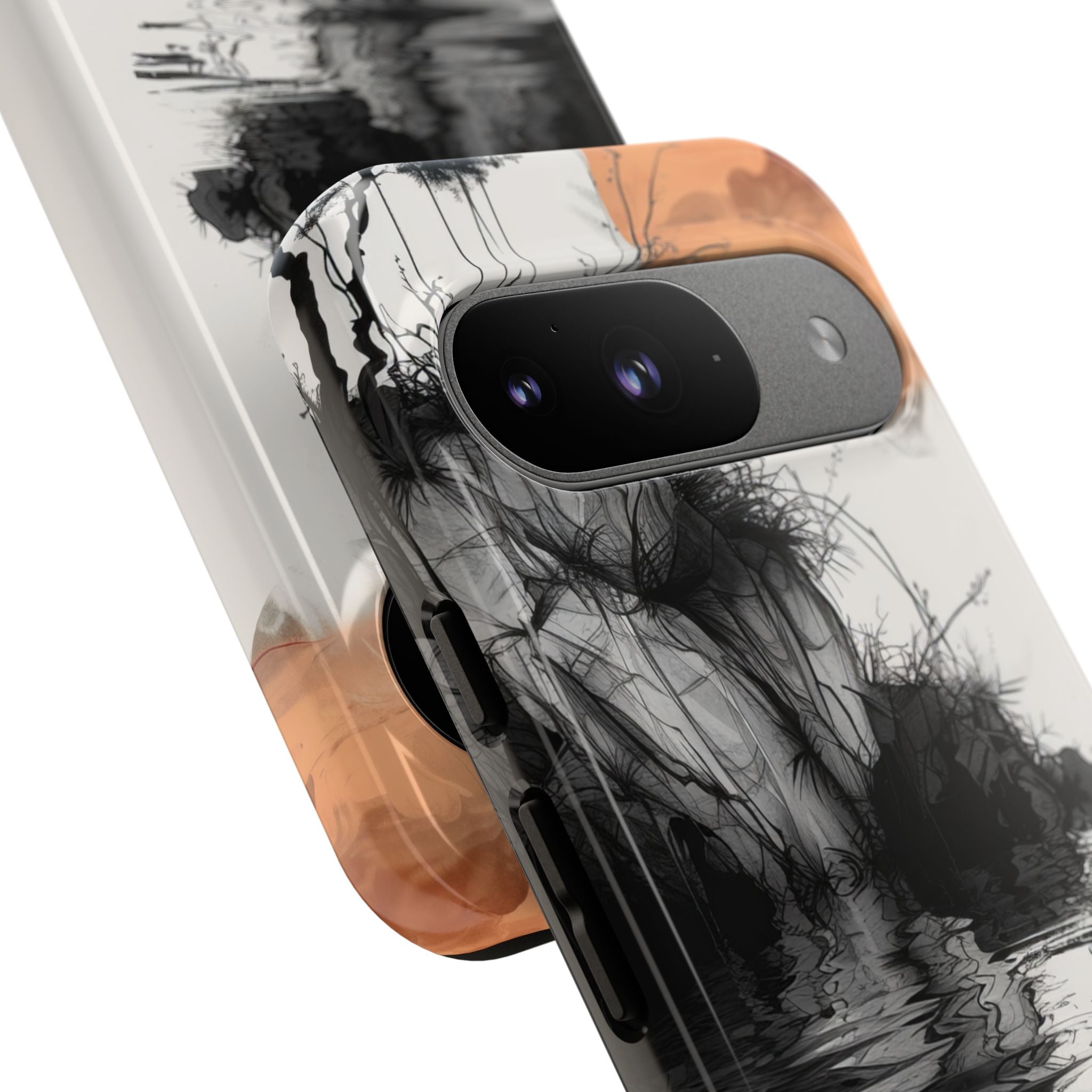 Riflesso della Luna Arancione Google Pixel 9 - Tough