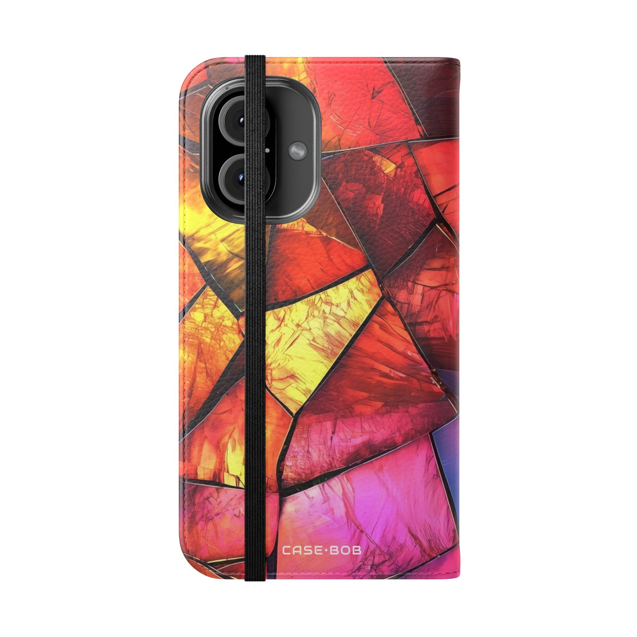 Crimson Shards - iPhone 16 Case - Wallet