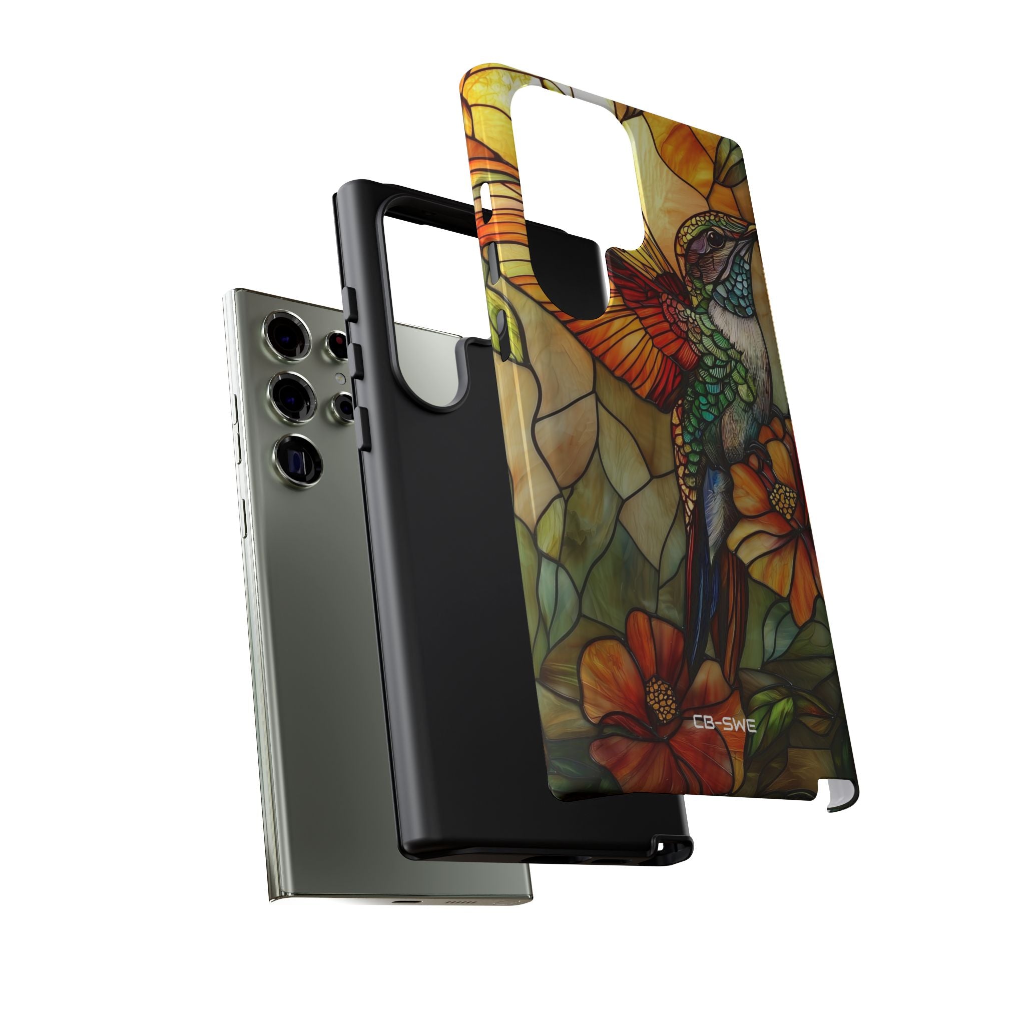 Hummingbird Dances Among Flowers - Samsung Case